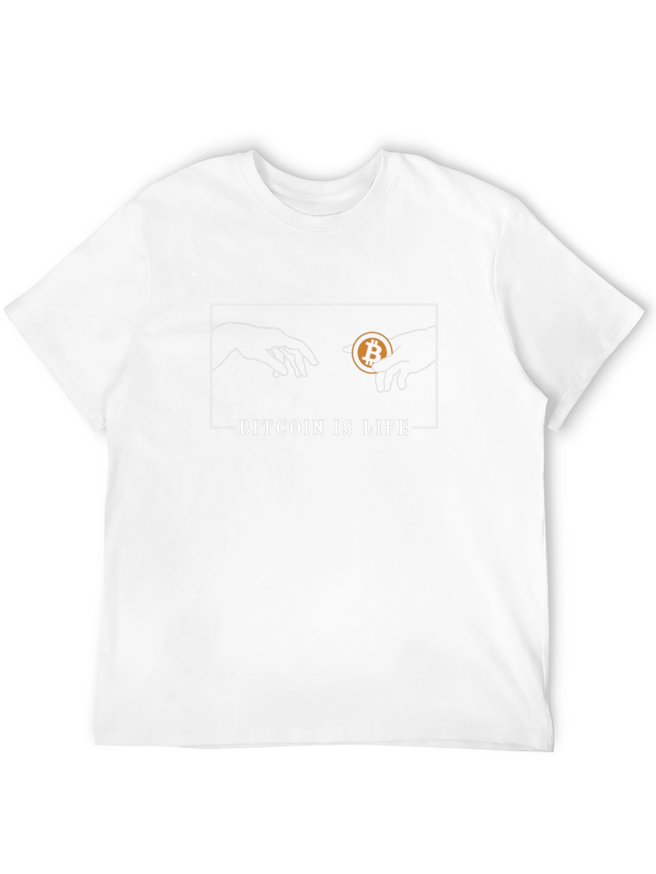 Bitcoin Is Life Graphic Tee