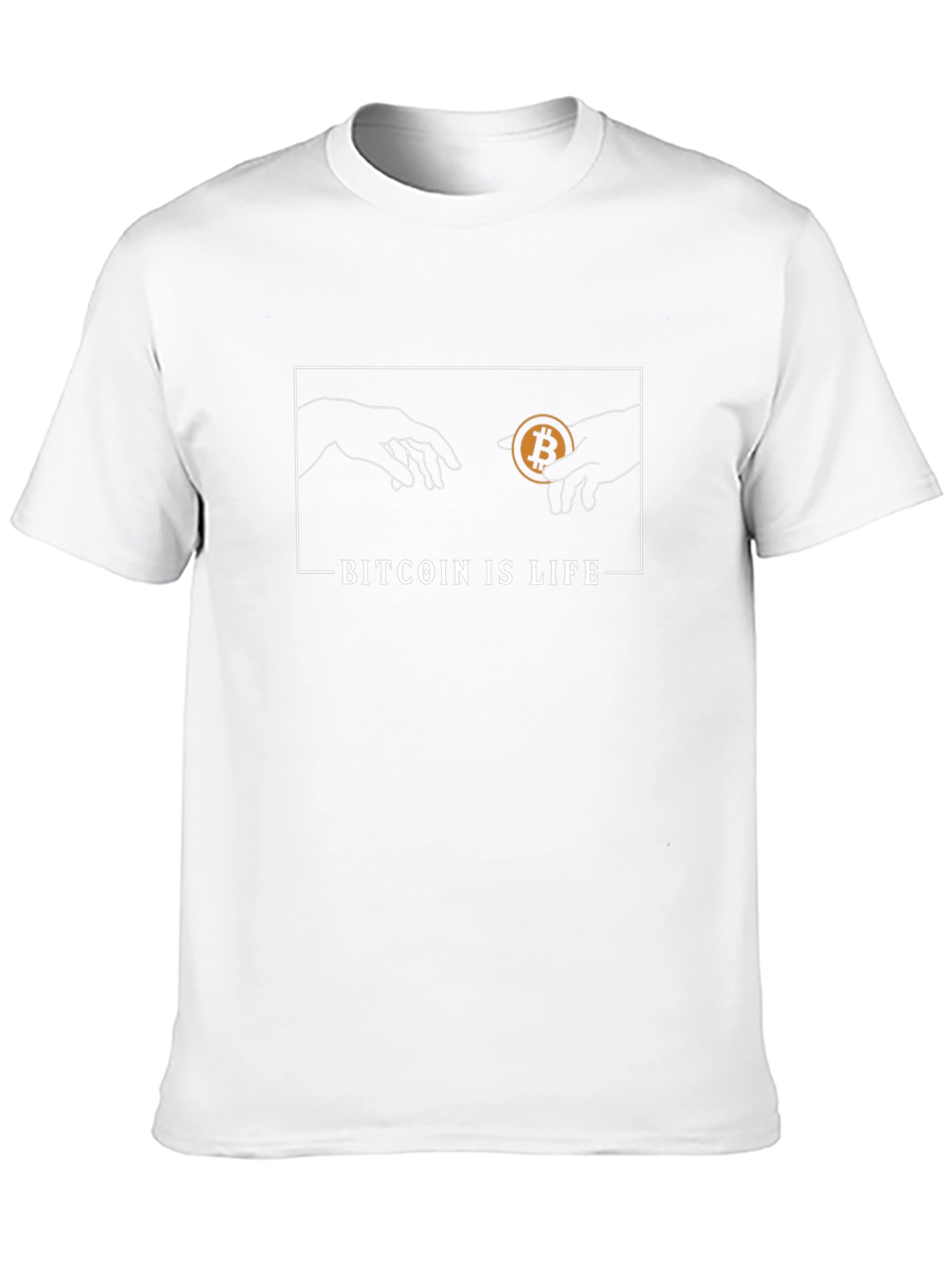 Bitcoin Is Life Graphic Tee