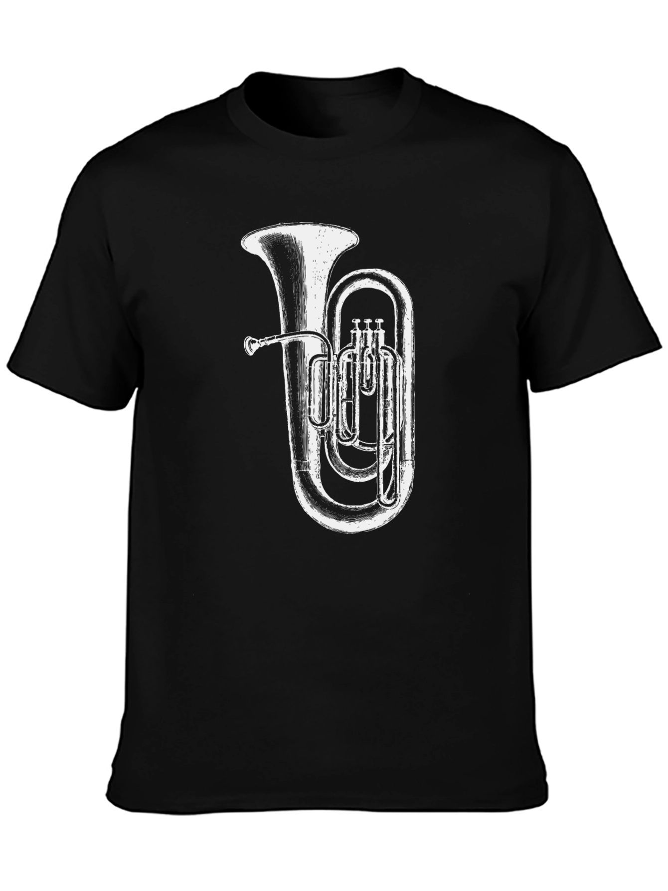 Tuba Graphic Tee - Musician Style!