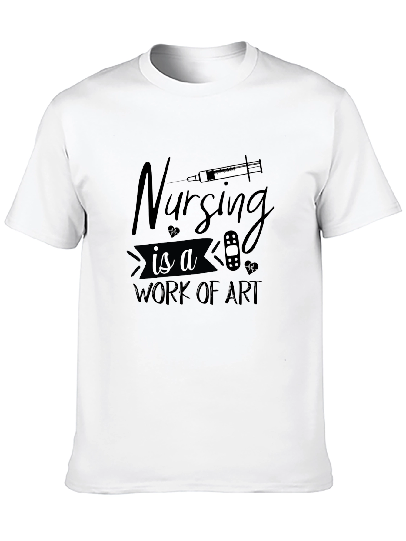 Nursing is a Work of Art T-Shirt