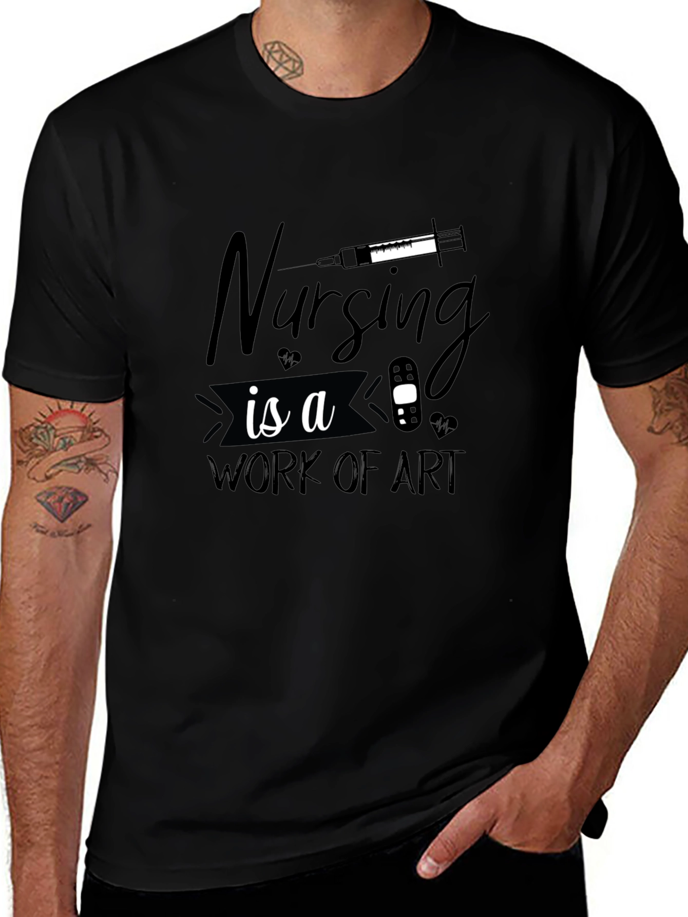 Nursing is a Work of Art T-Shirt