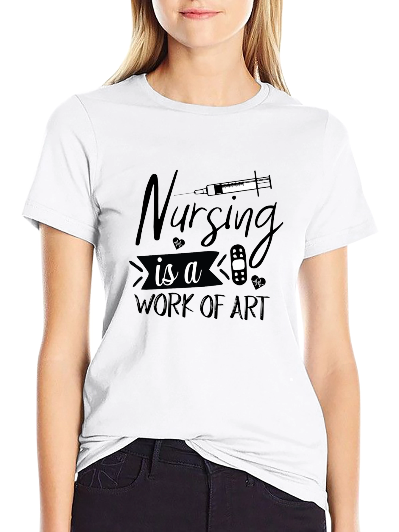 Nursing is a Work of Art T-Shirt