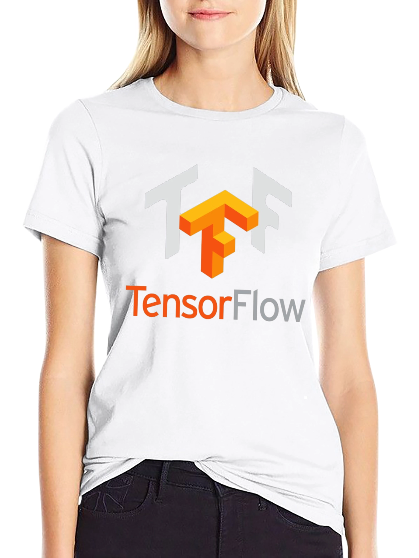 TensorFlow Black T-Shirt