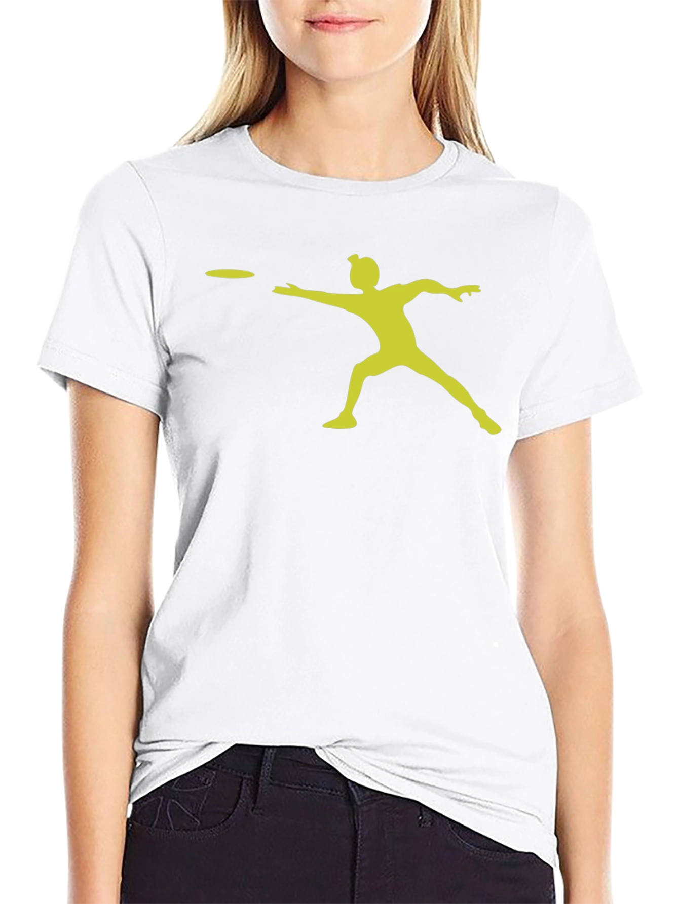 Ultimate Frisbee Thrower Graphic T-Shirt