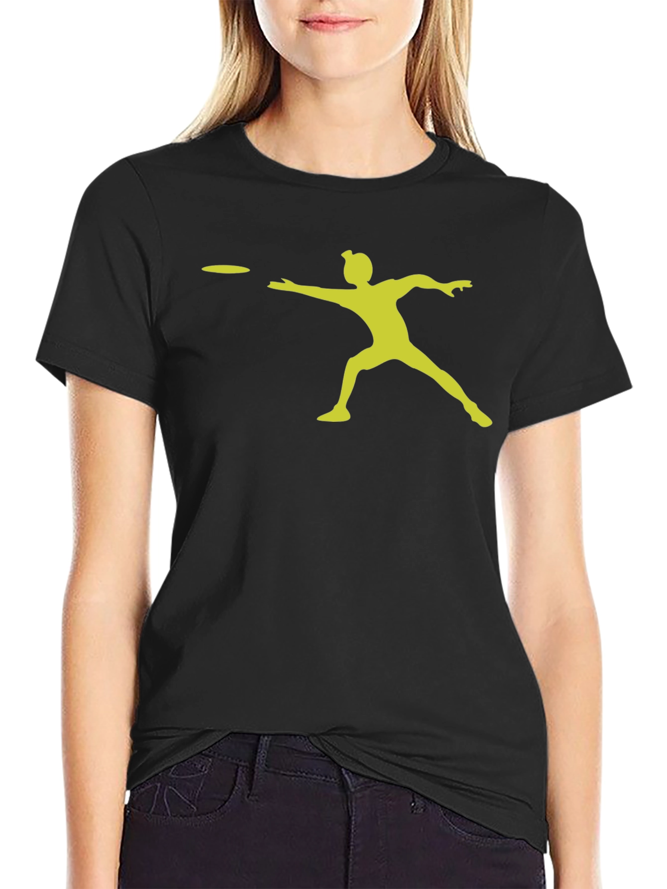 Ultimate Frisbee Thrower Graphic T-Shirt