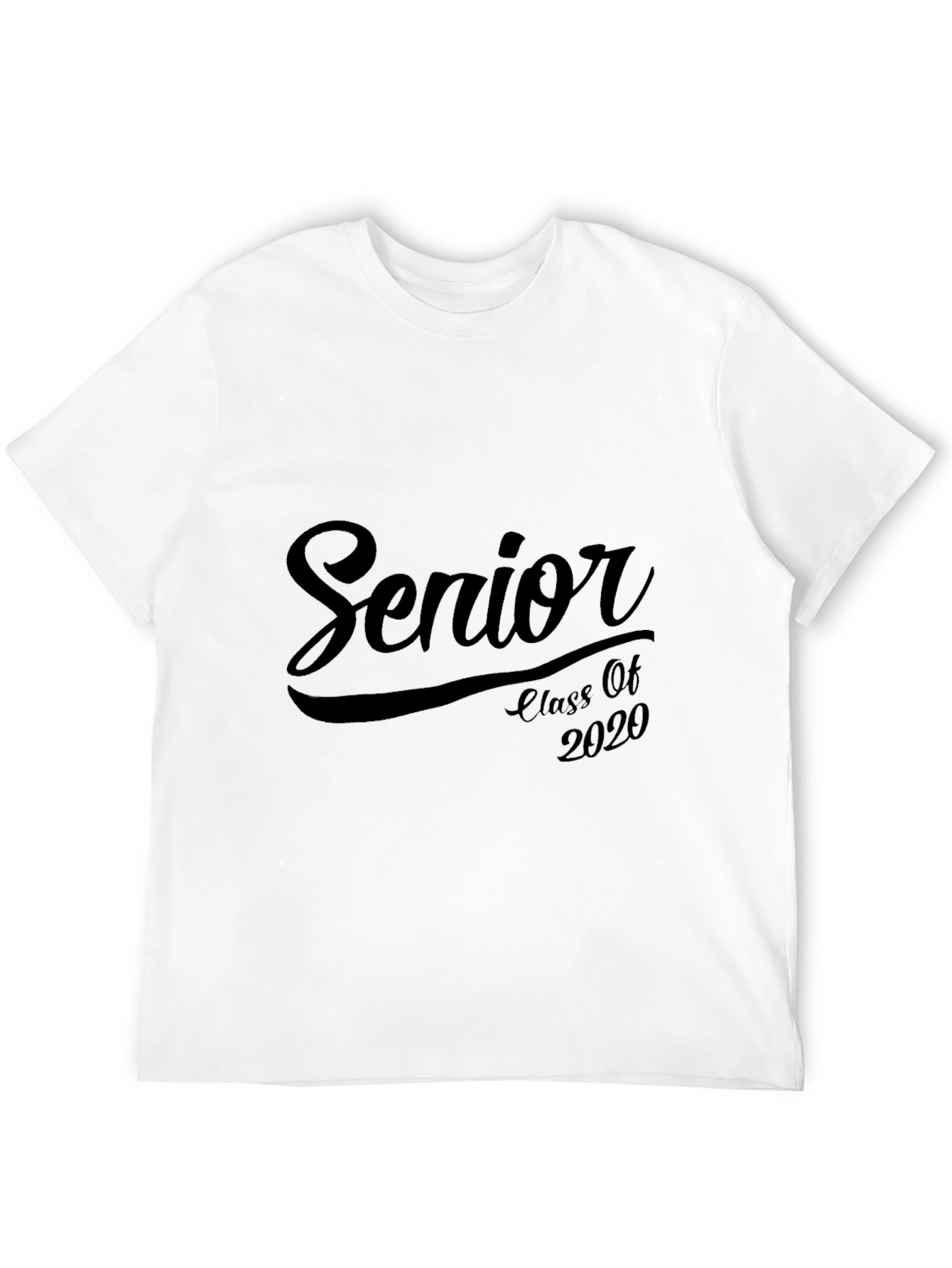 Senior Class of 2020 Black T-Shirt