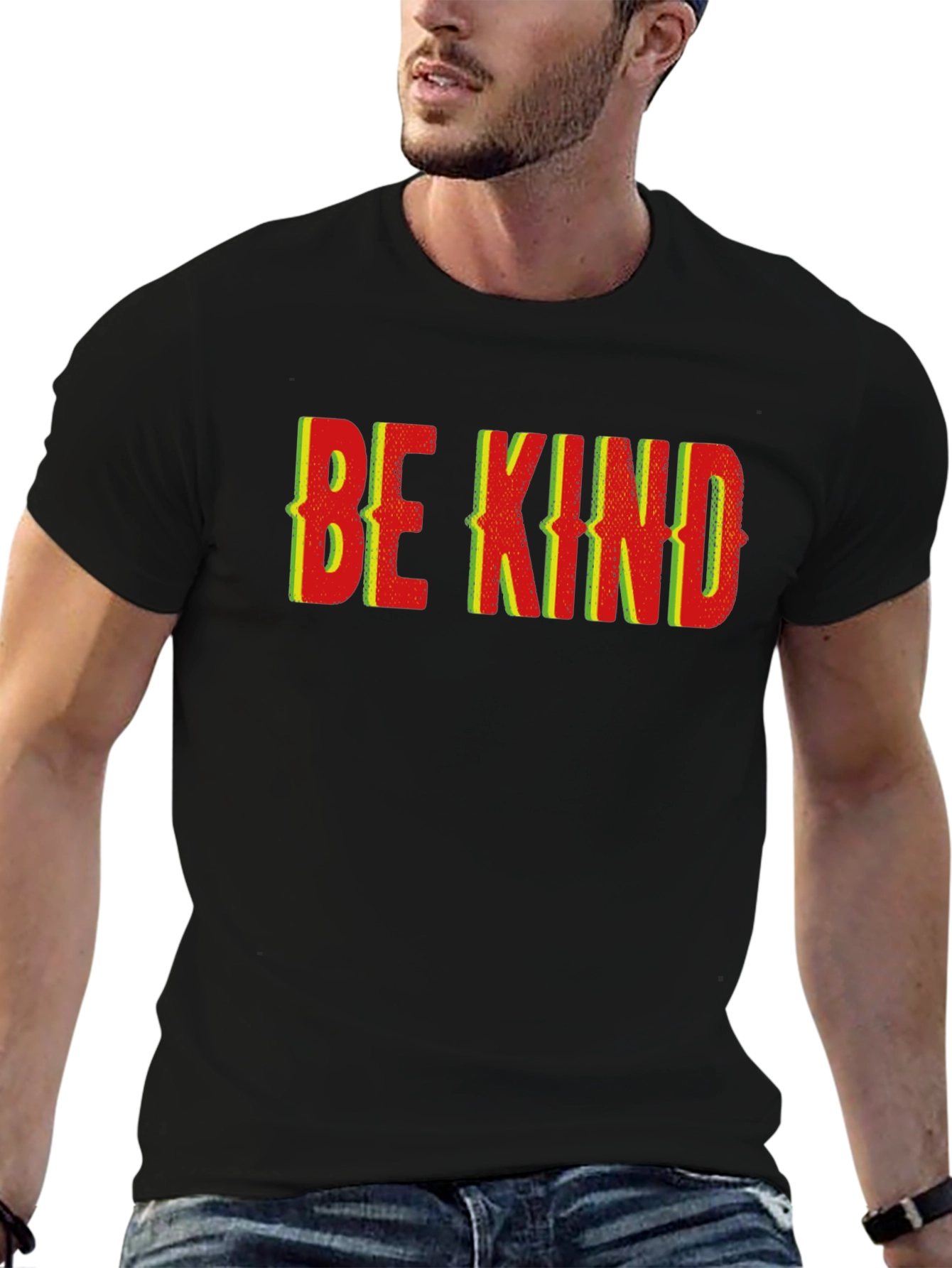 Be Kind Graphic Tee - Black Unisex T-Shirt