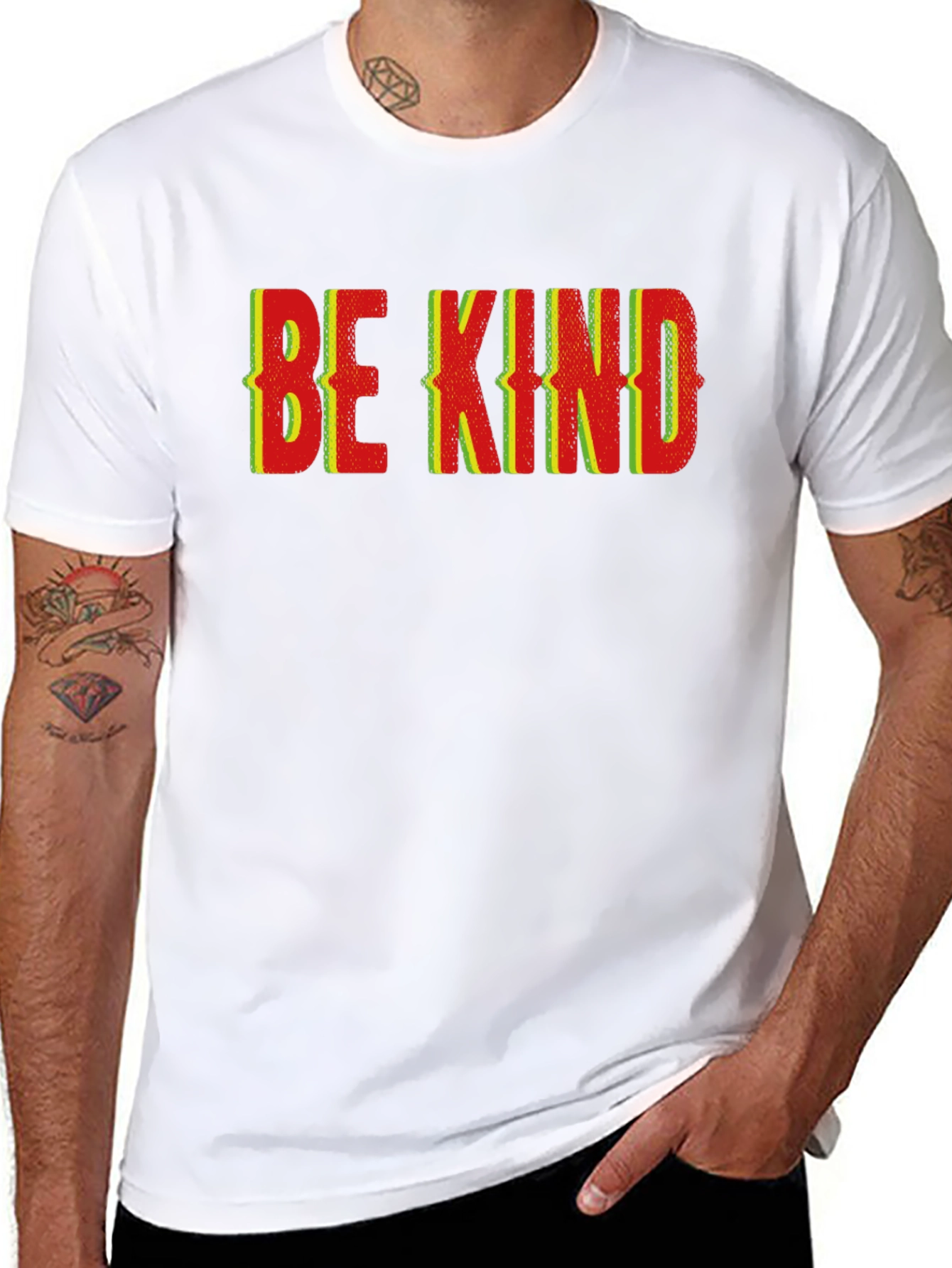 Be Kind Graphic Tee - Black Unisex T-Shirt
