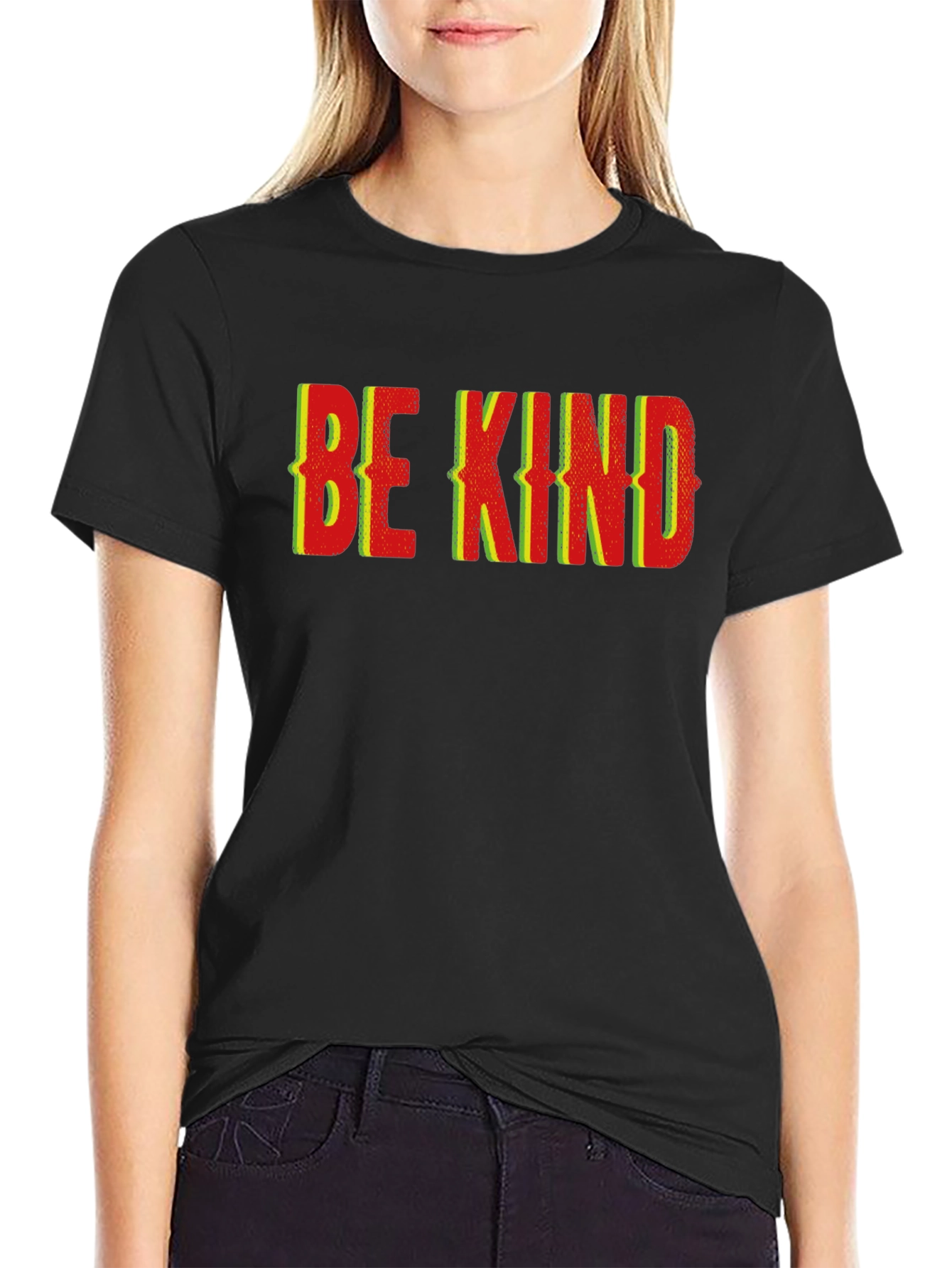 Be Kind Graphic Tee - Black Unisex T-Shirt