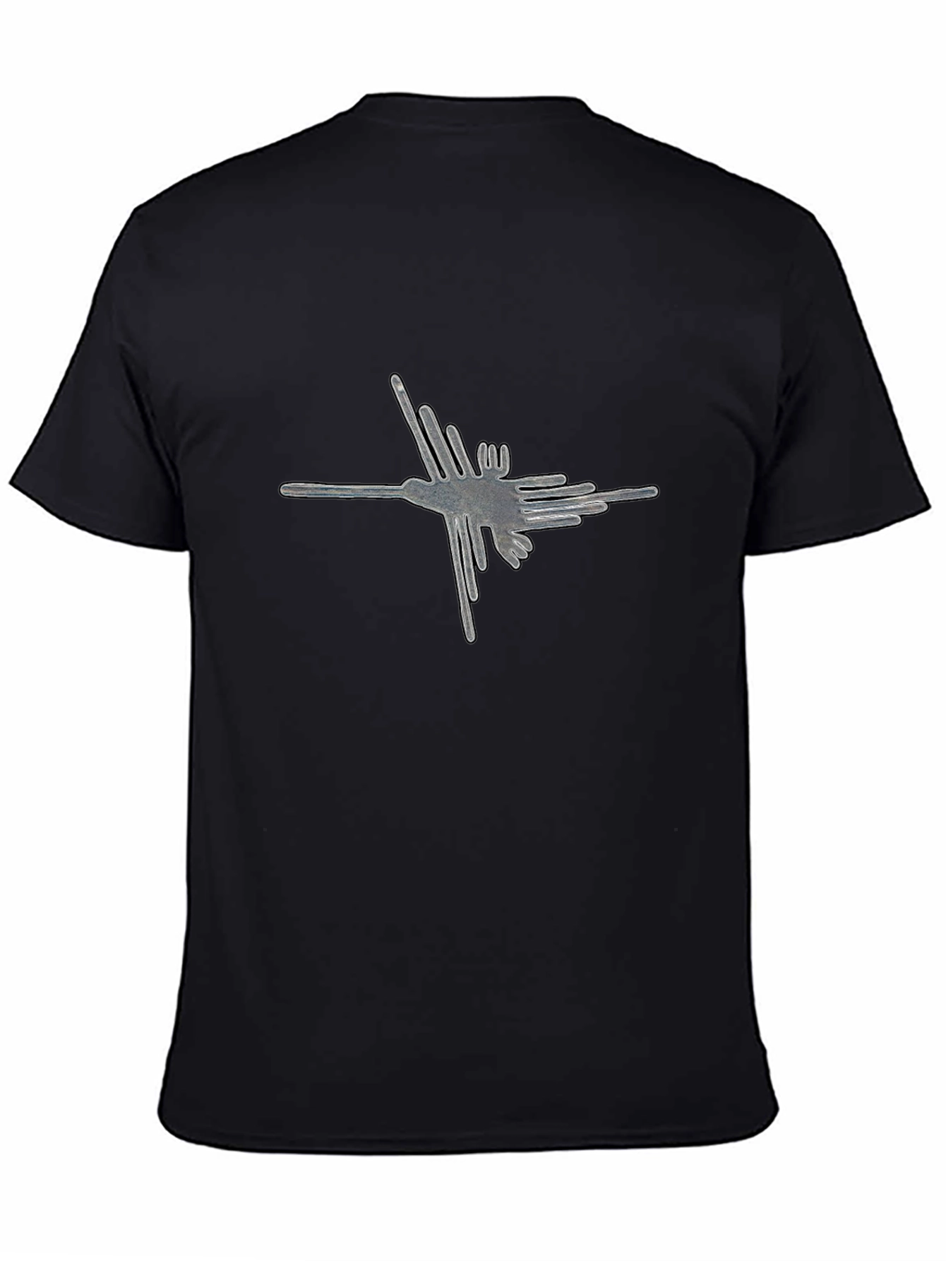 Nazca Lines Hummingbird Tee - Graphic Print Shirt