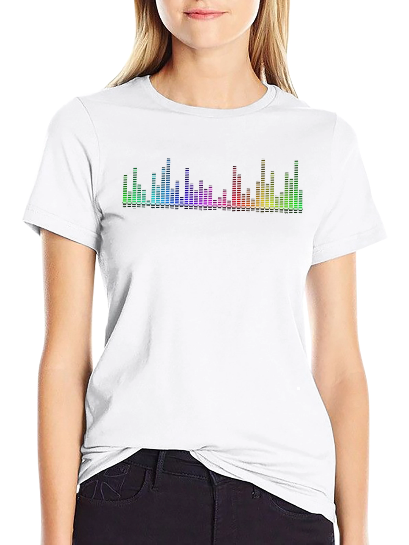Sound Reactive LED T-Shirt - Music Equalizer