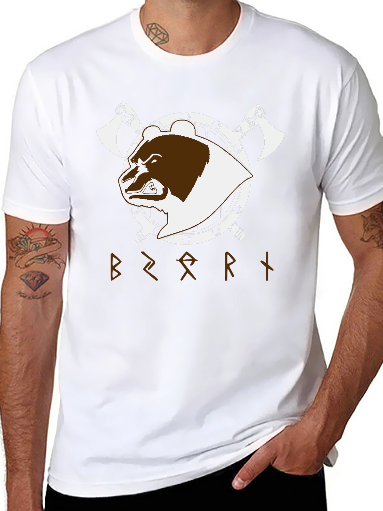 Berserk Viking Bear T-Shirt