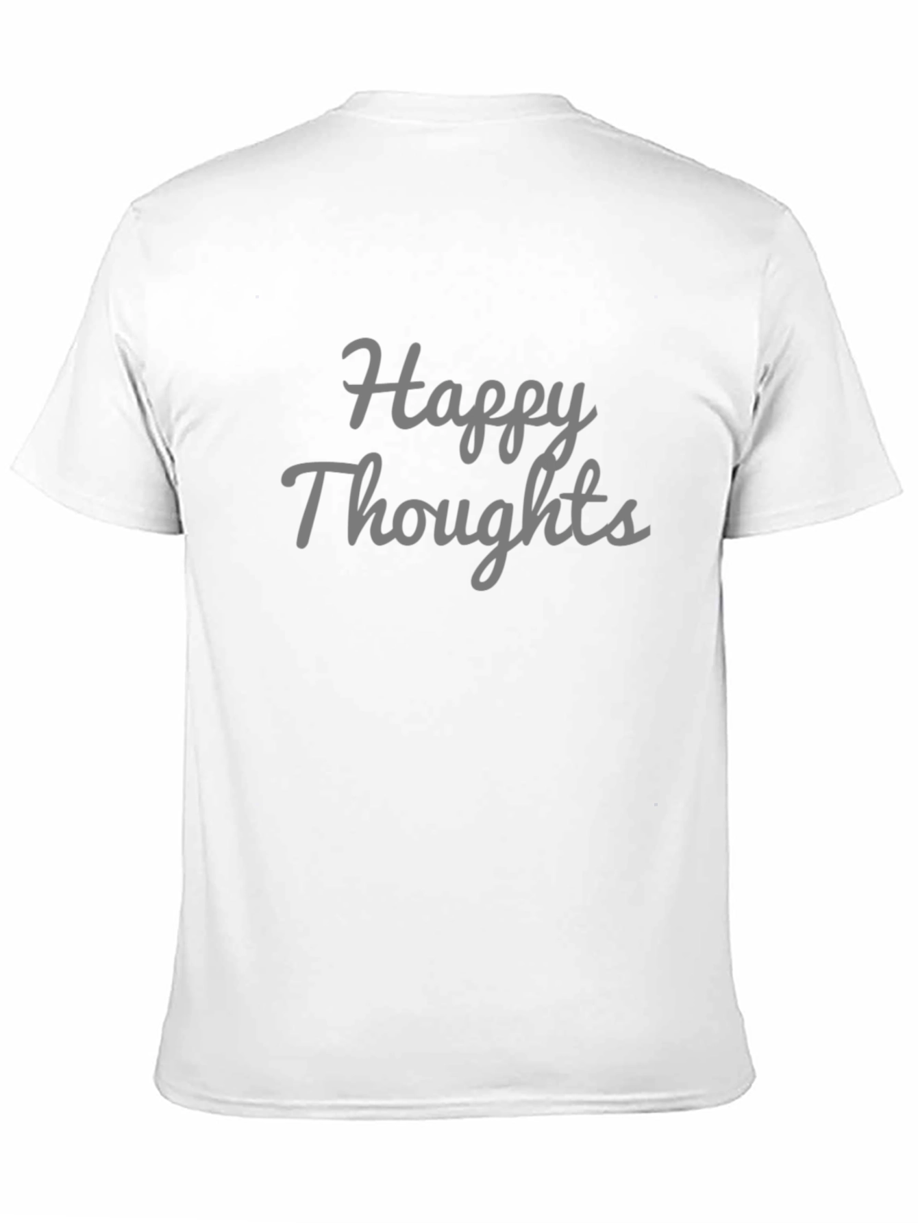 Happy Thoughts Graphic Tee - Soft Cotton Comfort