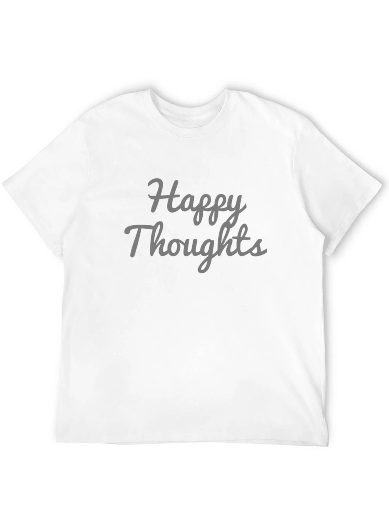 Happy Thoughts Graphic Tee - Soft Cotton Comfort