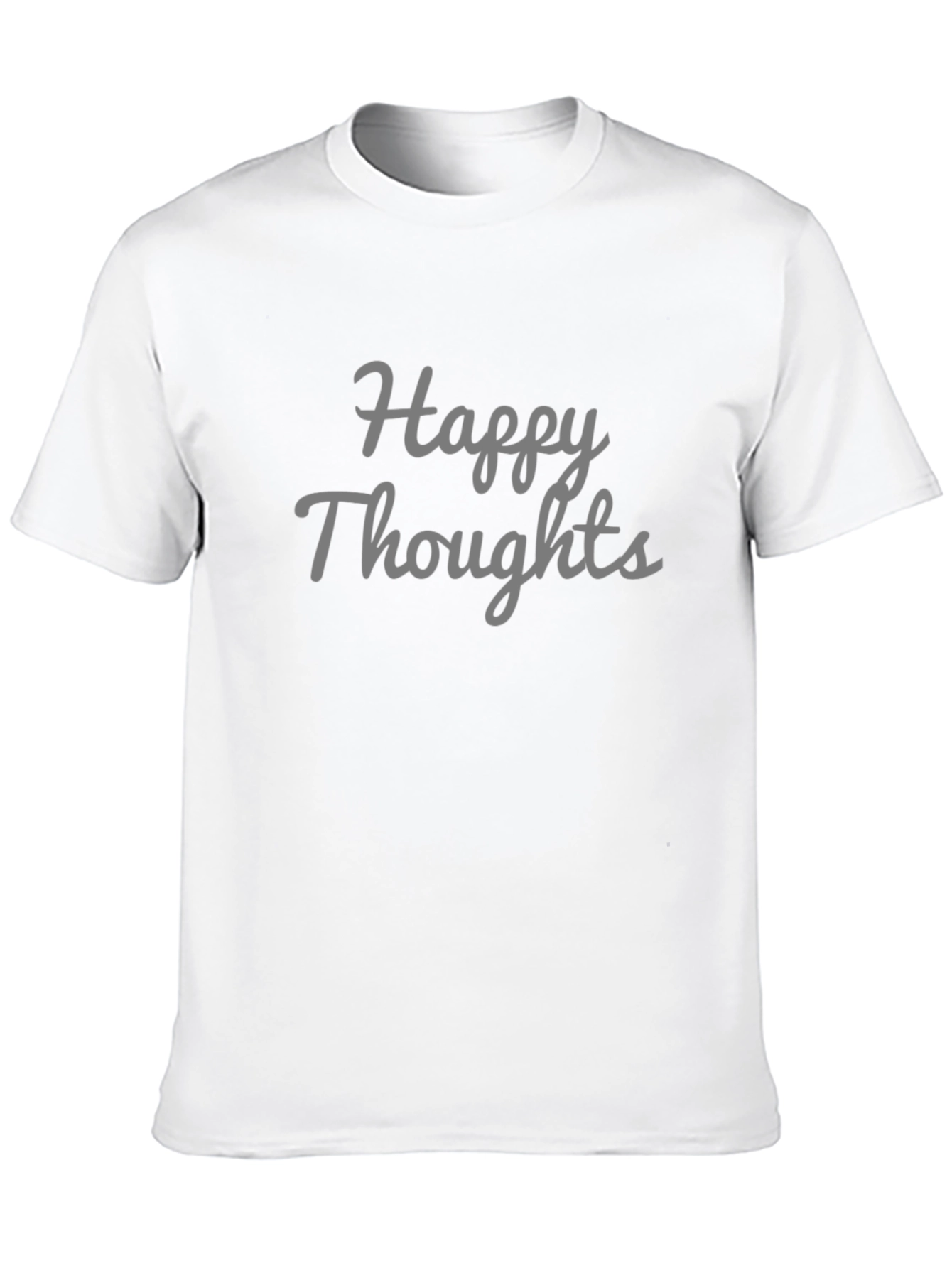 Happy Thoughts Graphic Tee - Soft Cotton Comfort