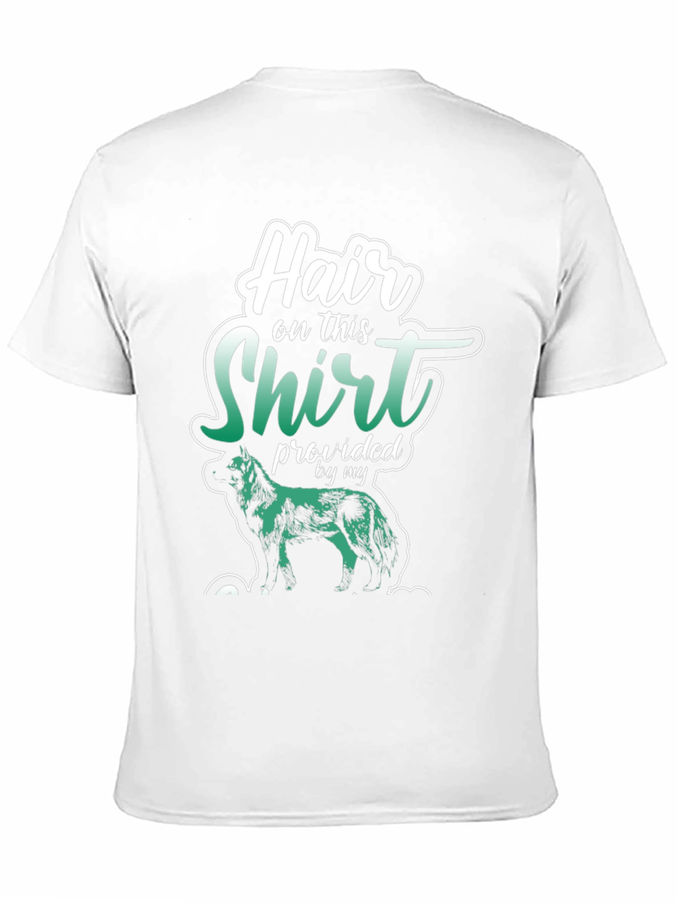 Hair on This Shirt Dog Lovers T-Shirt
