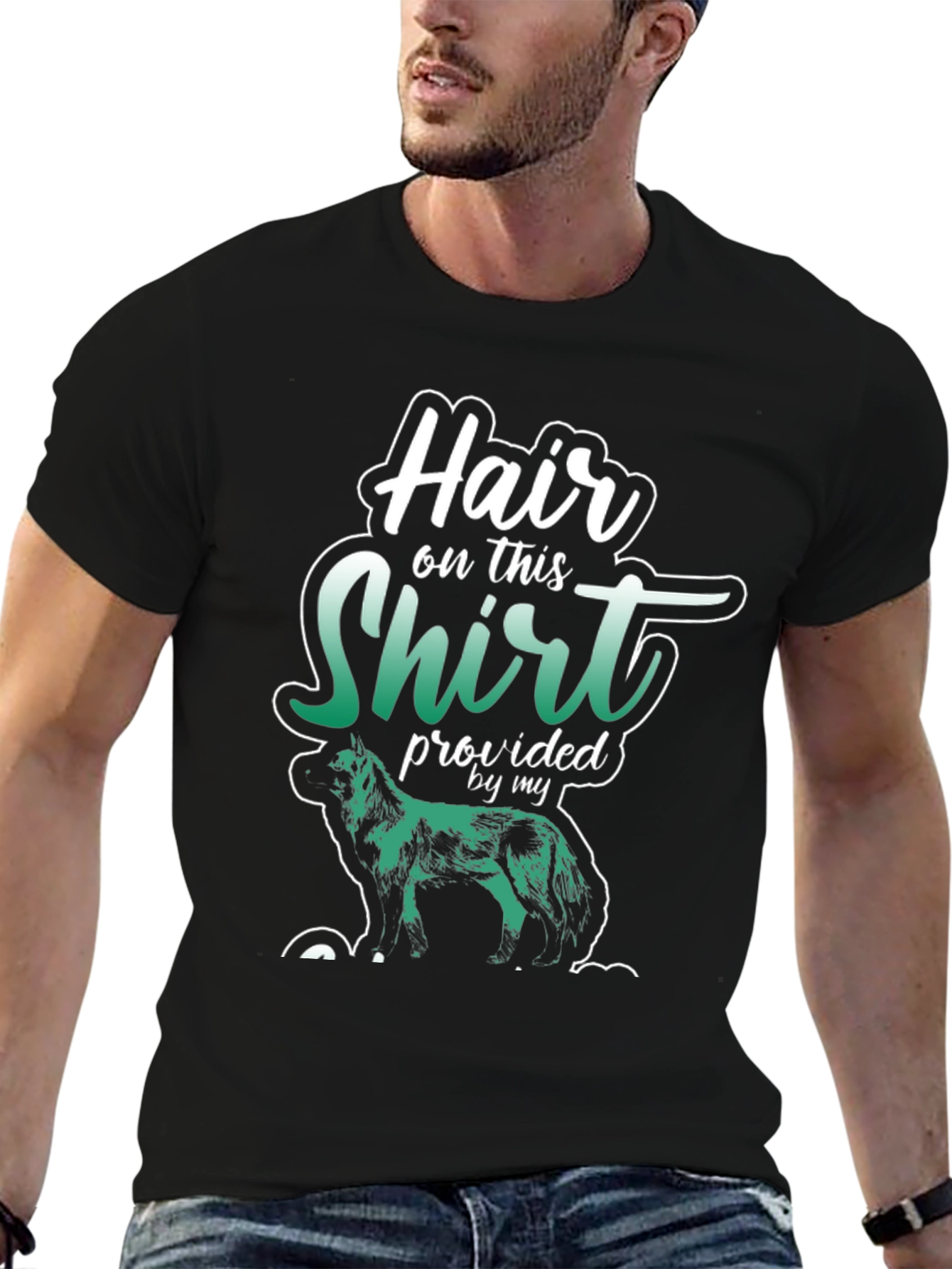 Hair on This Shirt Dog Lovers T-Shirt