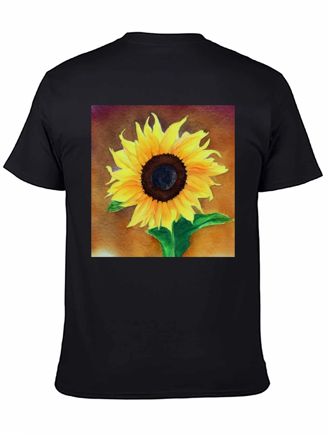 Sunflower Graphic Tee - Bold Floral Design