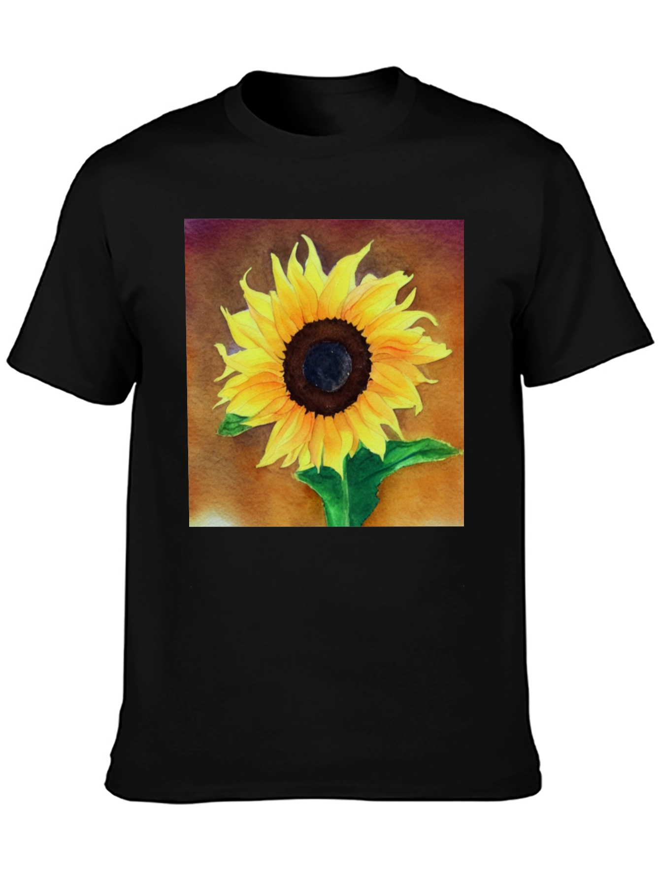 Sunflower Graphic Tee - Bold Floral Design