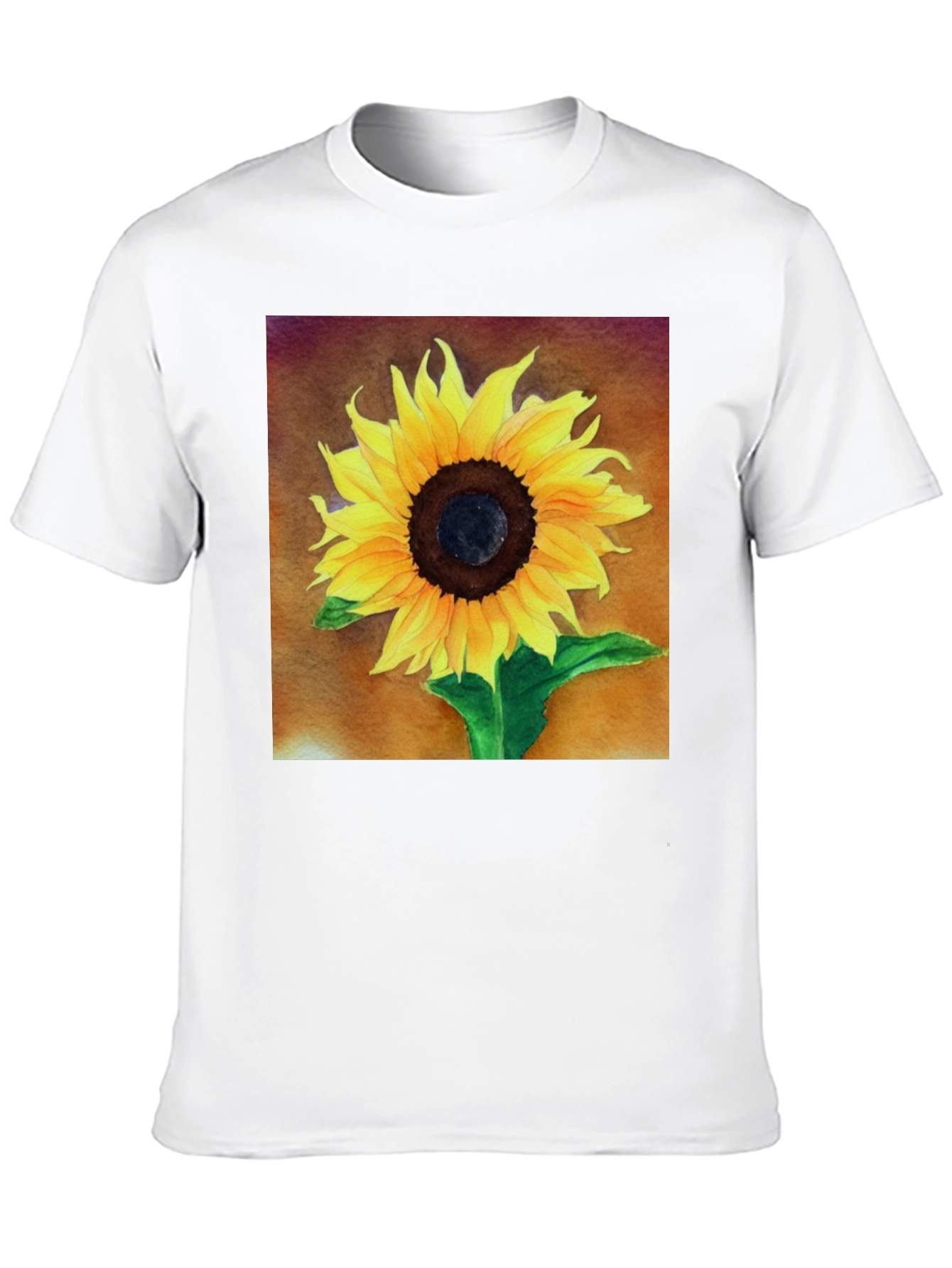 Sunflower Graphic Tee - Bold Floral Design