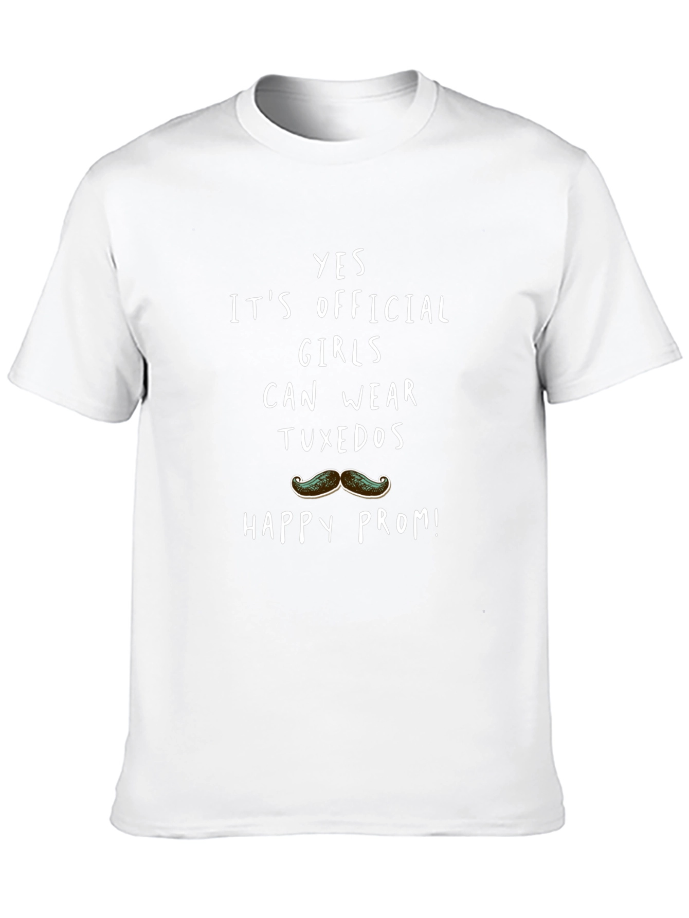 Girls Can Wear Tuxedos T-Shirt Funny Prom Tee