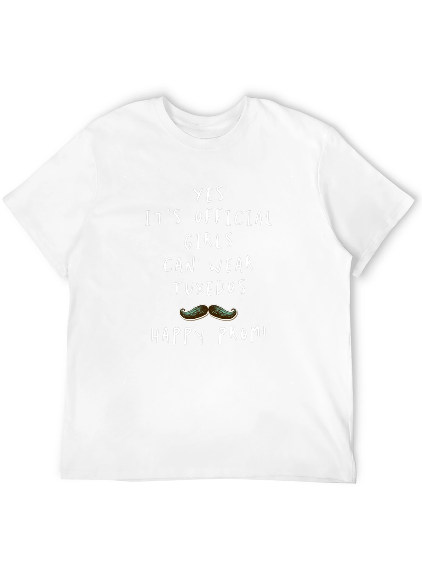 Girls Can Wear Tuxedos T-Shirt Funny Prom Tee