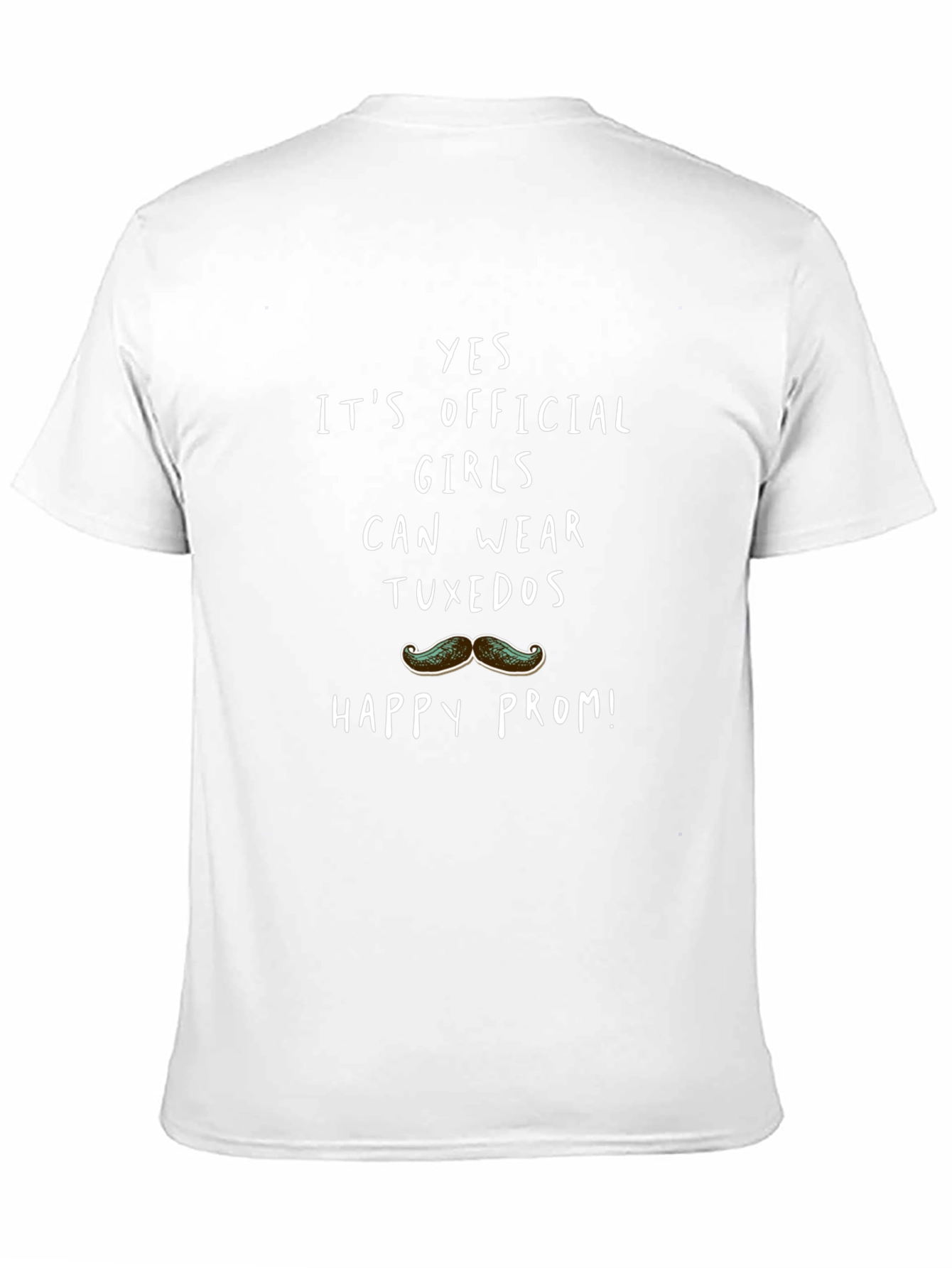 Girls Can Wear Tuxedos T-Shirt Funny Prom Tee