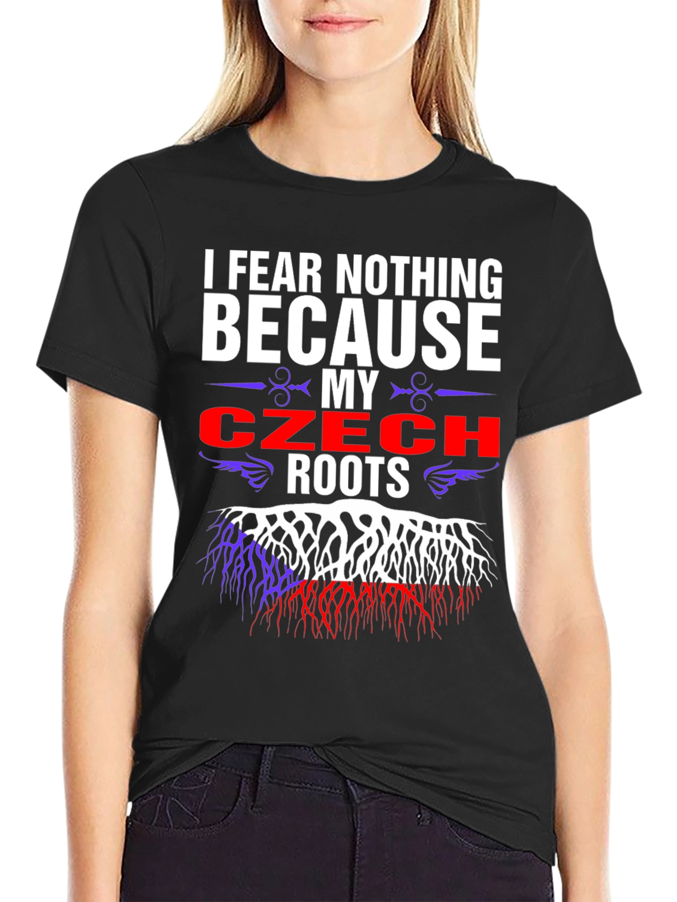 Czech Roots T-Shirt - I Fear Nothing