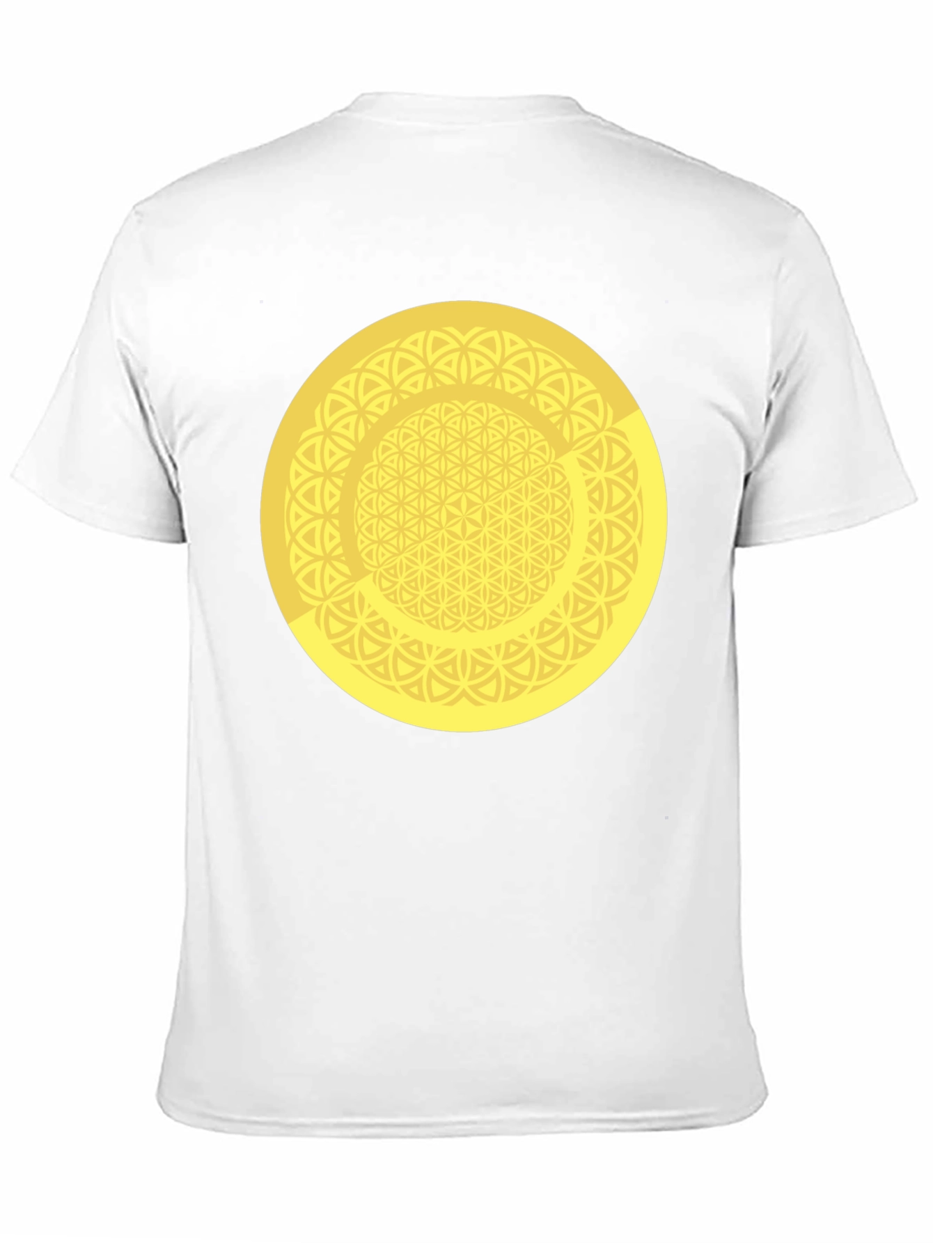 Geometric Circle Graphic Tee - Mens Black T-Shirt