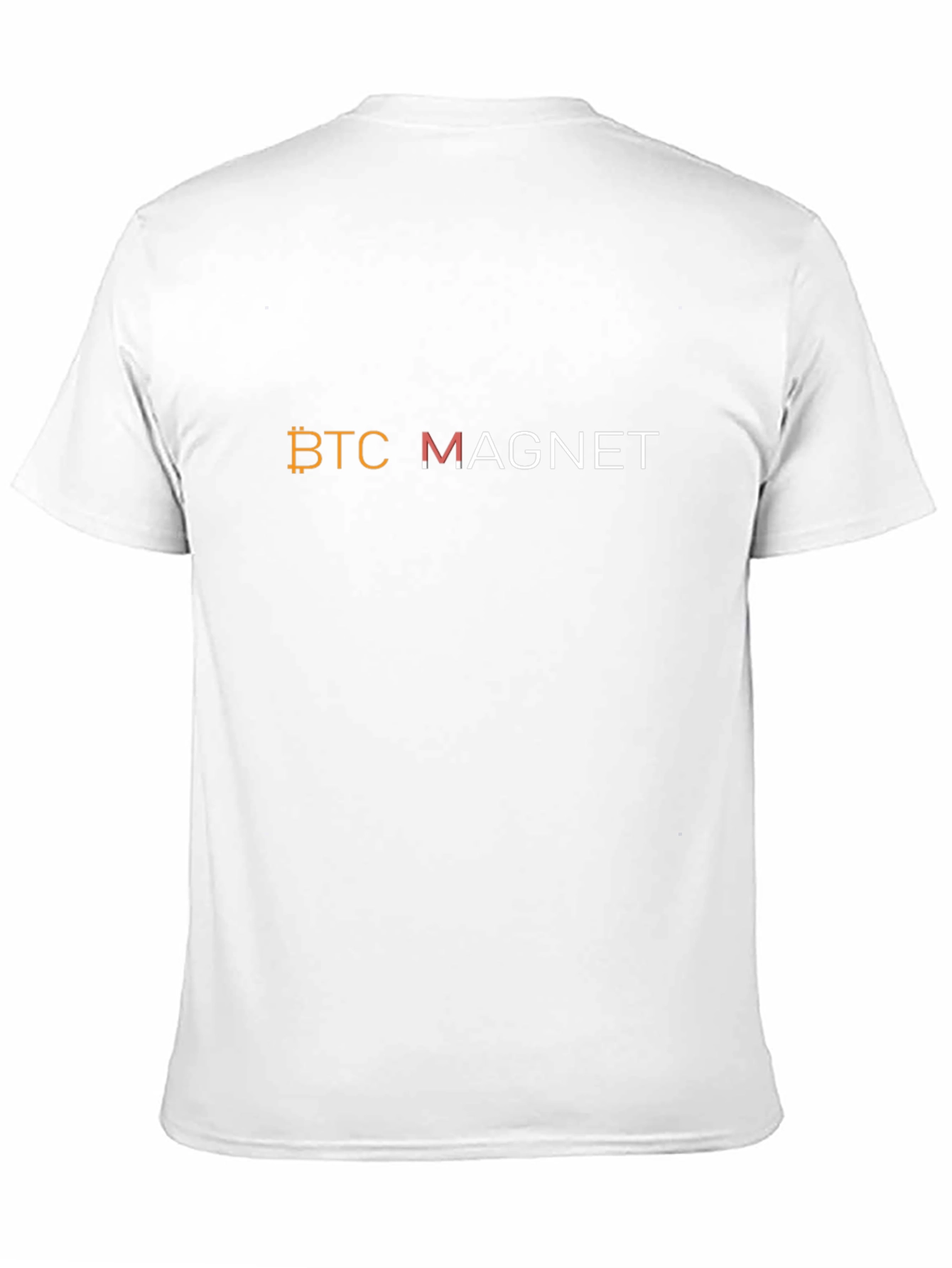 BTC Magnet Black T-Shirt - Crypto Currency Tee