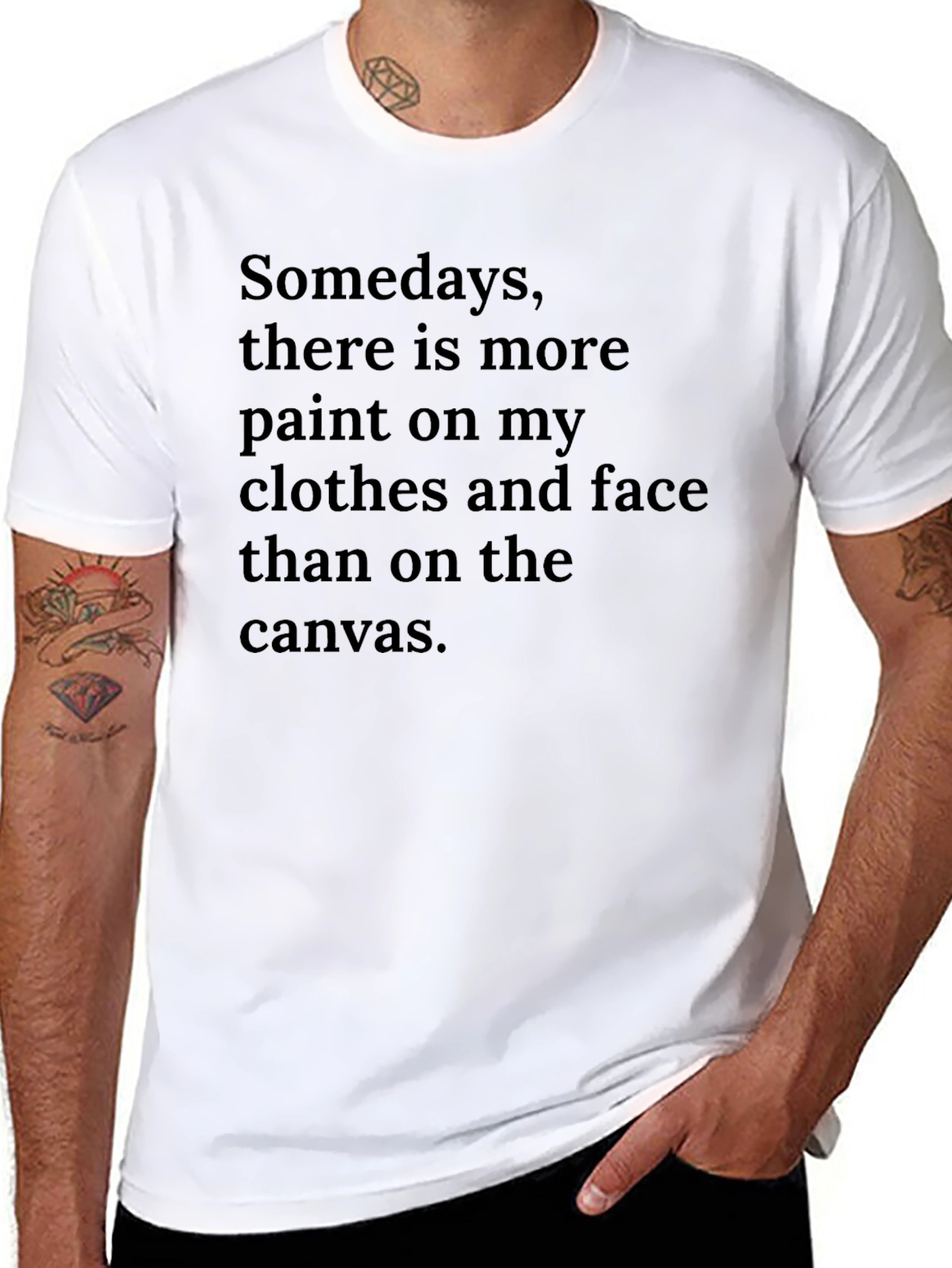 Painters T-Shirt: More Paint on Me