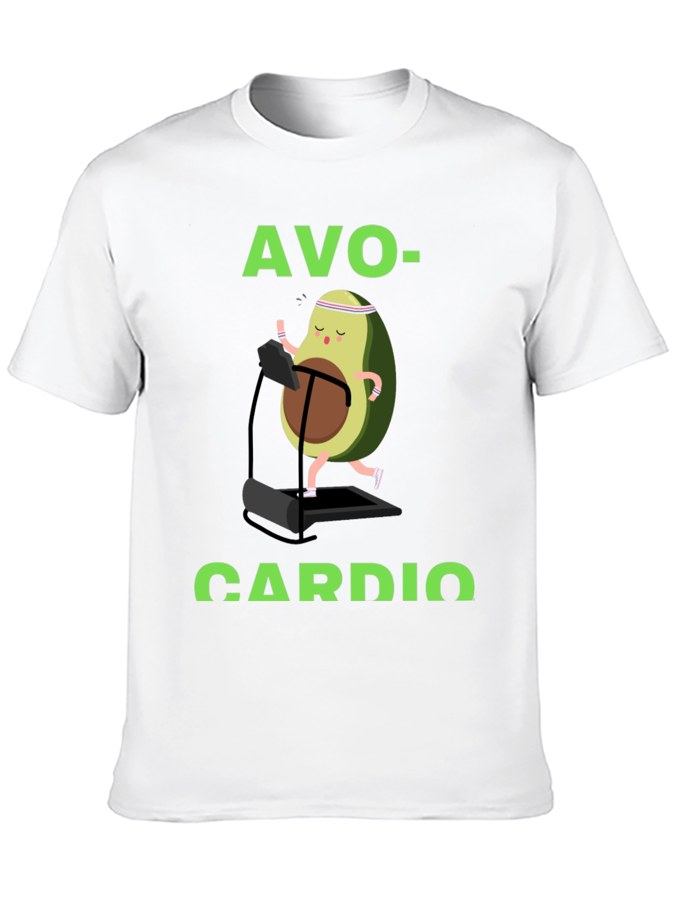 Avo-Cardio Black Graphic T-Shirt