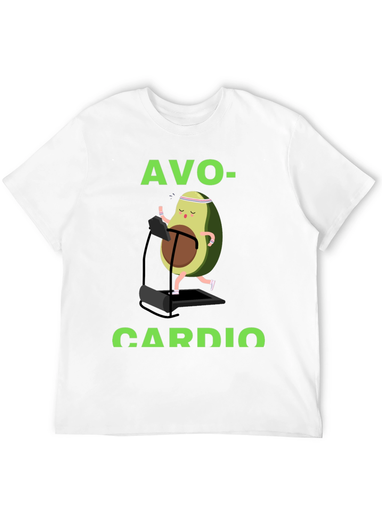 Avo-Cardio Black Graphic T-Shirt