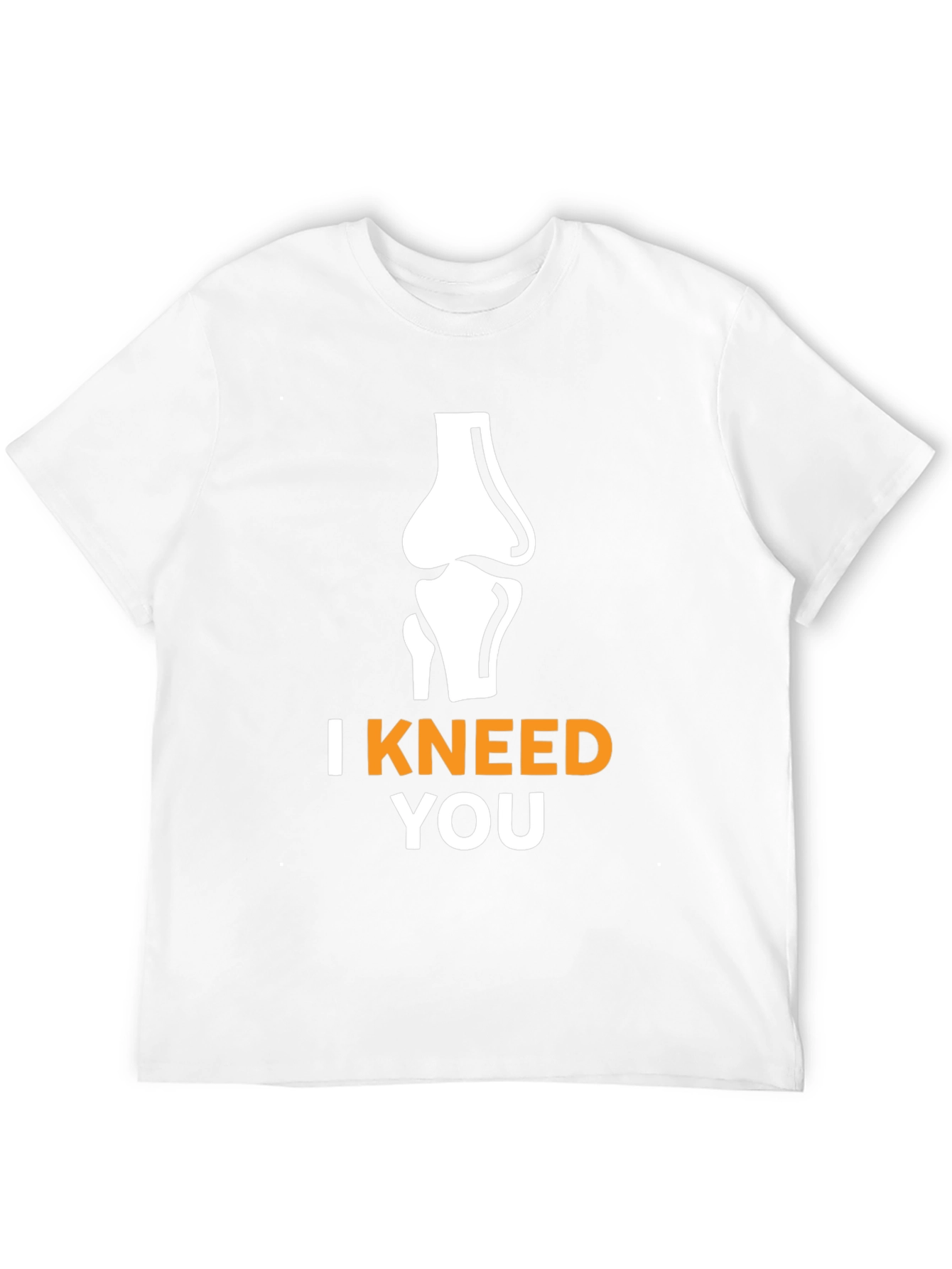 I Kneed You Funny Anatomy Pun Black T-Shirt