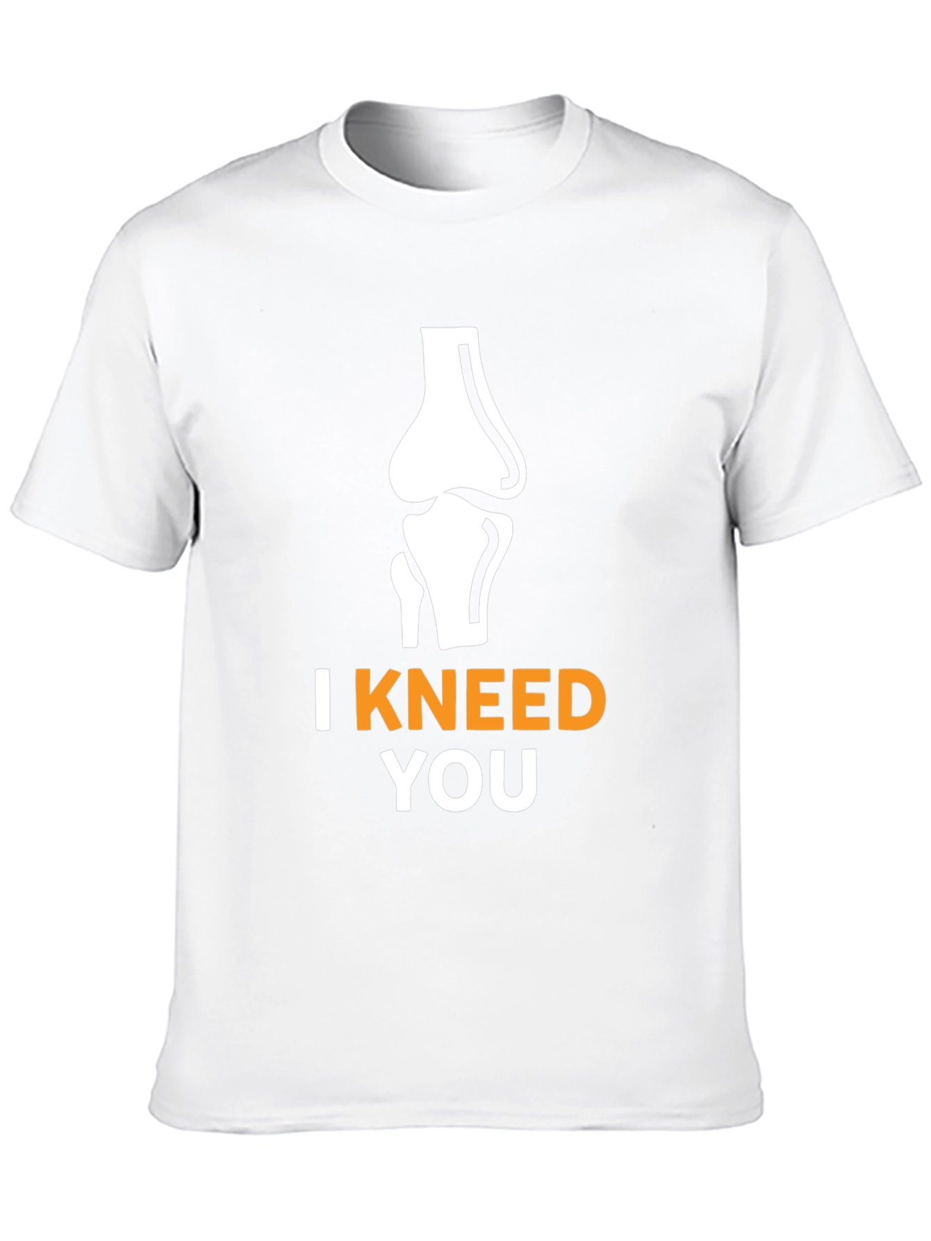 I Kneed You Funny Anatomy Pun Black T-Shirt