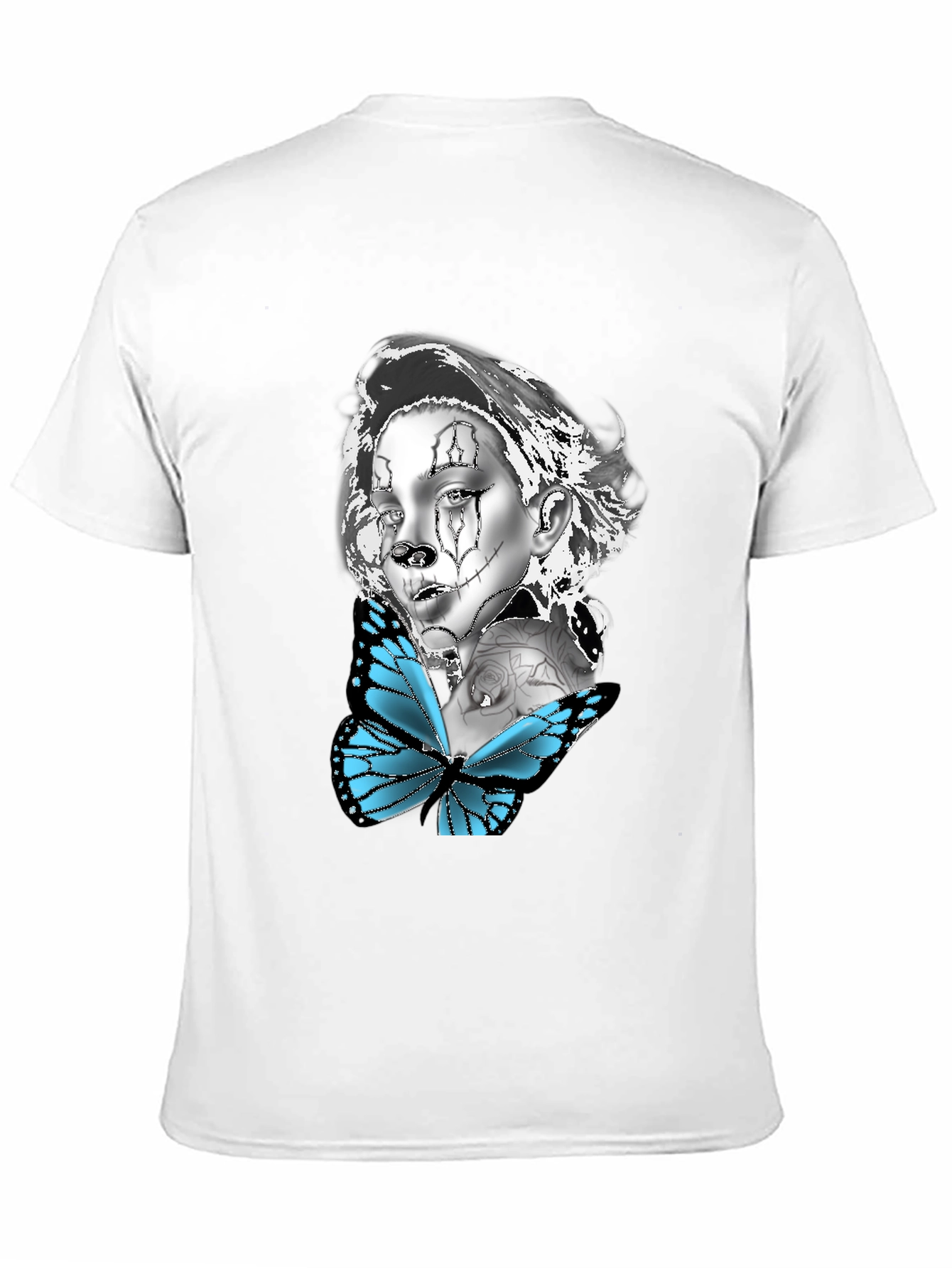Clown Girl with Butterfly T-Shirt