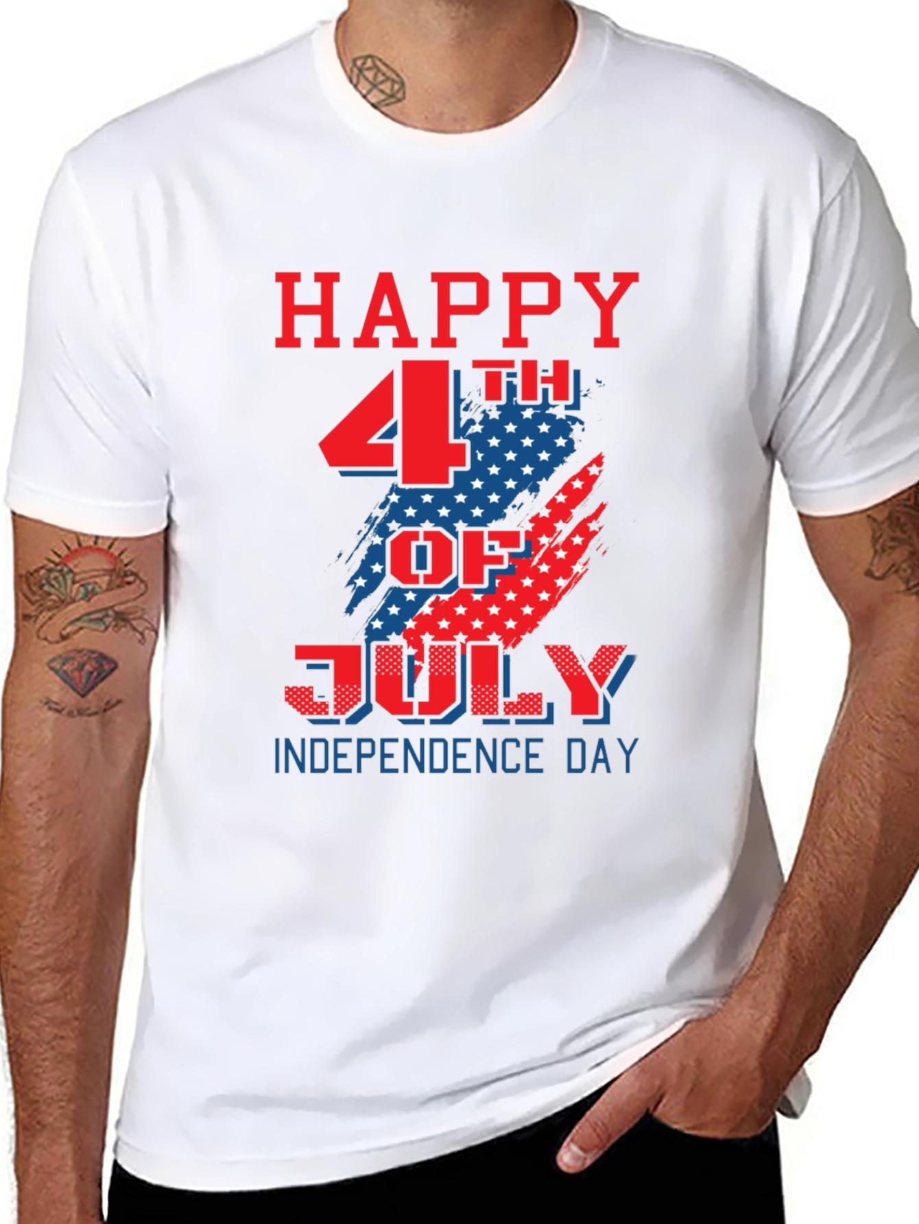 Happy 4th of July Independence Day Patriotic T-Shirt