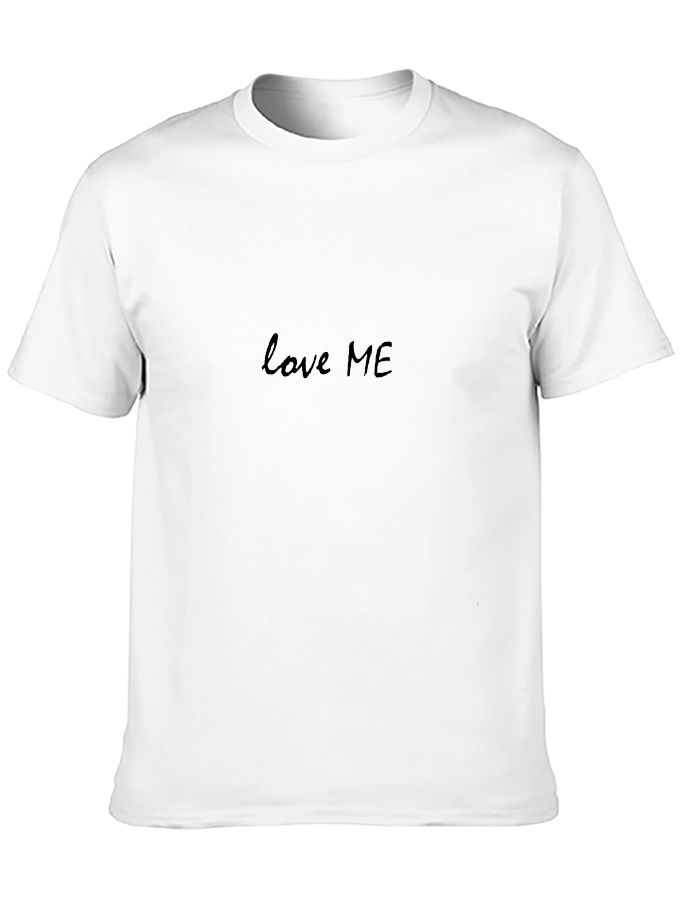 Love Me Graphic Tee - Soft Black T-Shirt