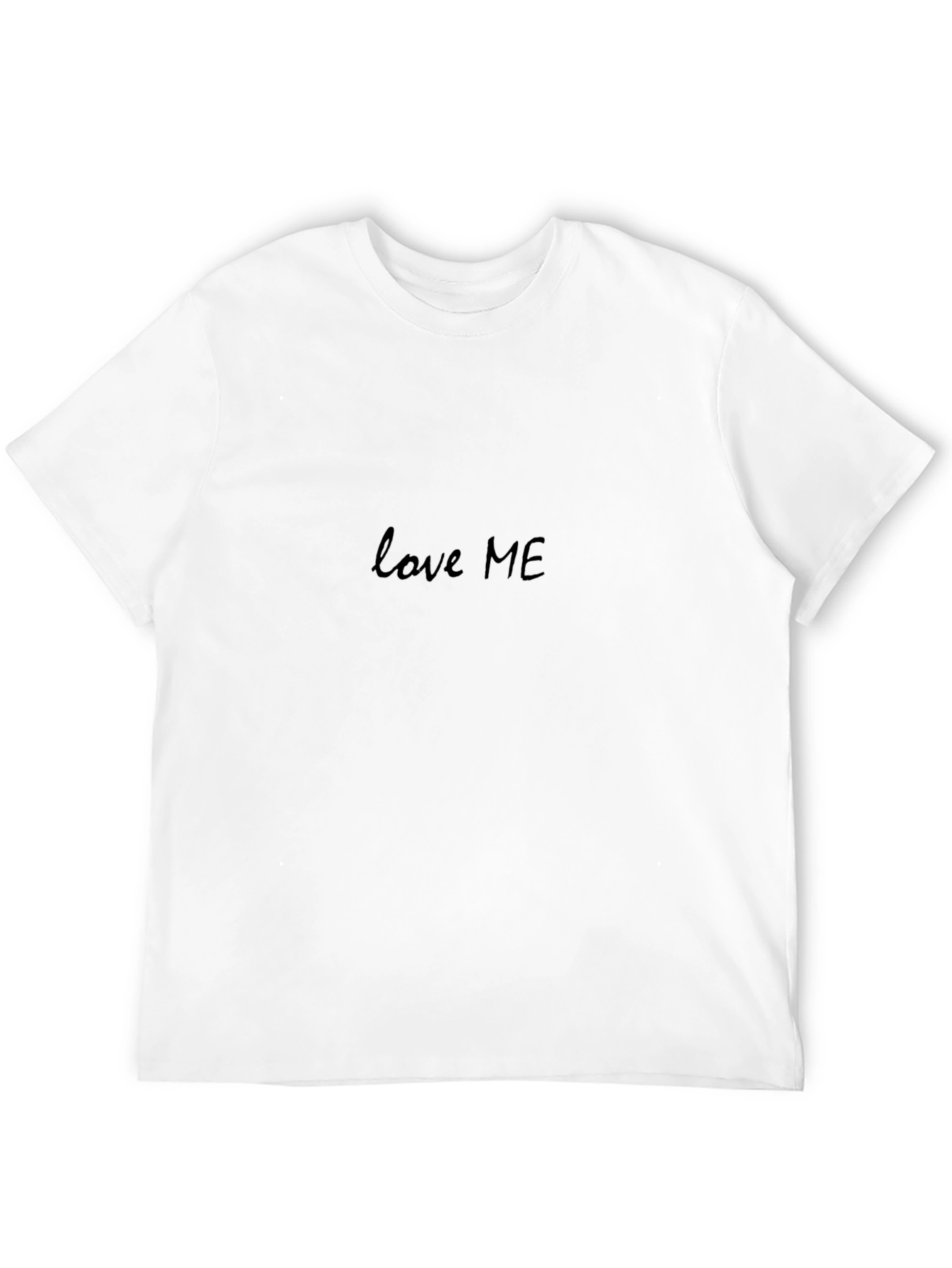 Love Me Graphic Tee - Soft Black T-Shirt