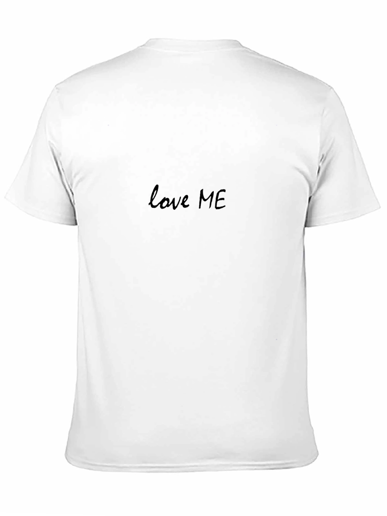 Love Me Graphic Tee - Soft Black T-Shirt