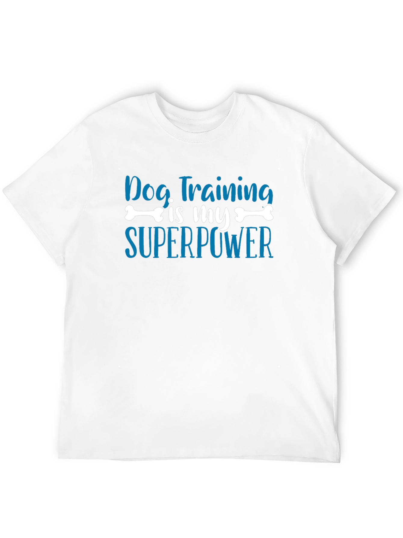 Dog Training is My Superpower Black T-Shirt