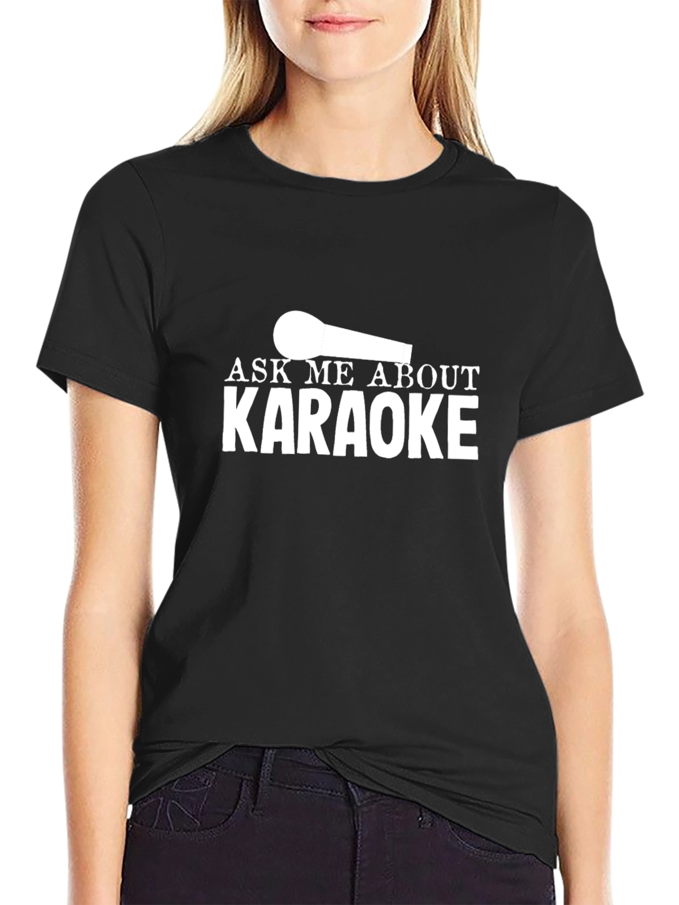 Ask Me About Karaoke T-Shirt