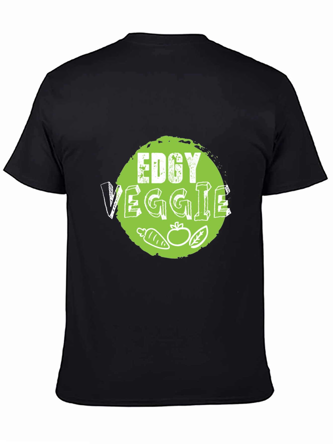 Edgy Veggie T-Shirt: Vegan Graphic Tee
