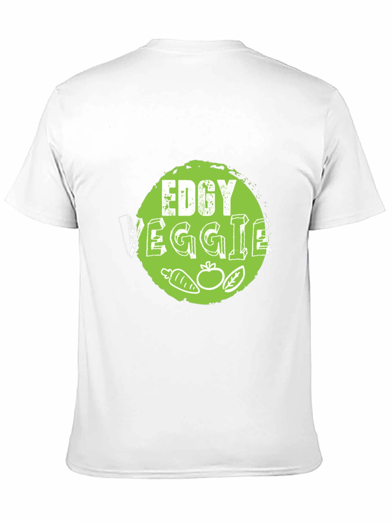 Edgy Veggie T-Shirt: Vegan Graphic Tee