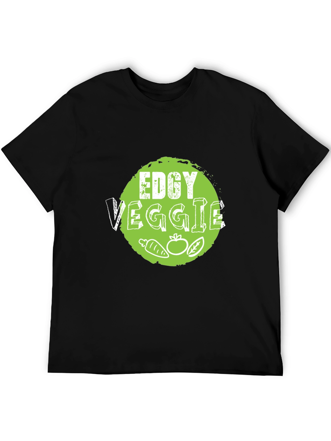 Edgy Veggie T-Shirt: Vegan Graphic Tee