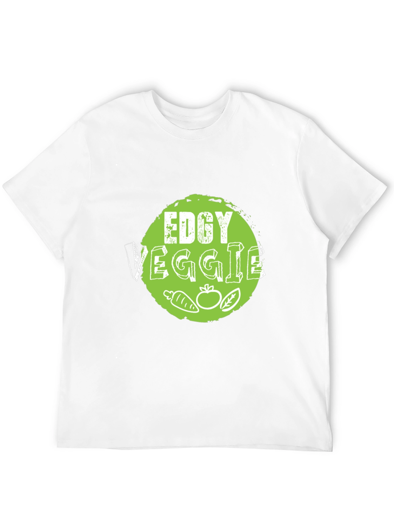 Edgy Veggie T-Shirt: Vegan Graphic Tee