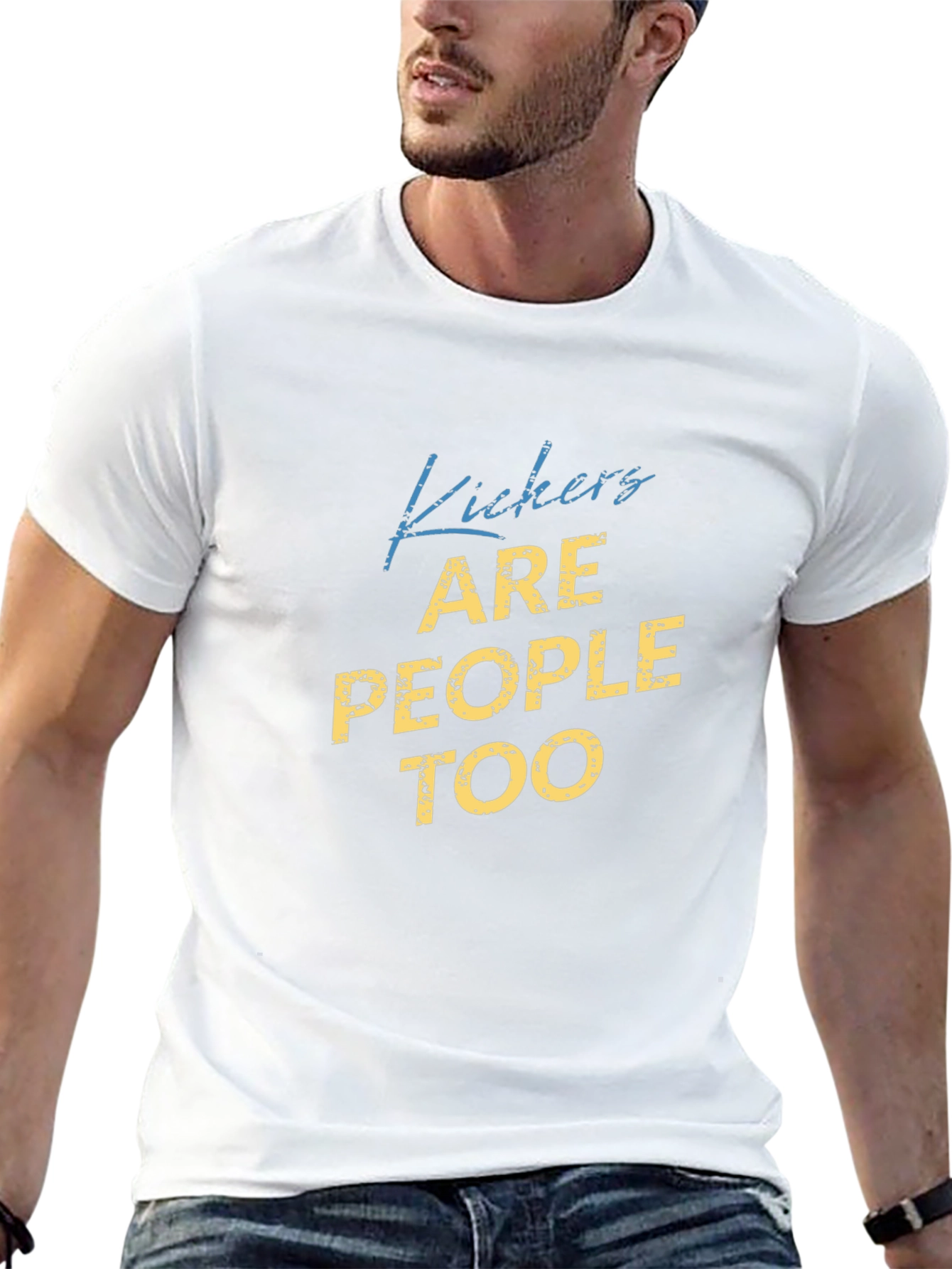 Kickers Are People Too Graphic T-Shirt