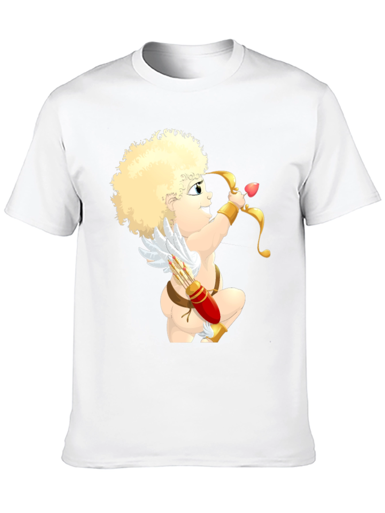 Cupid Graphic T-Shirt - Love Arrow Design