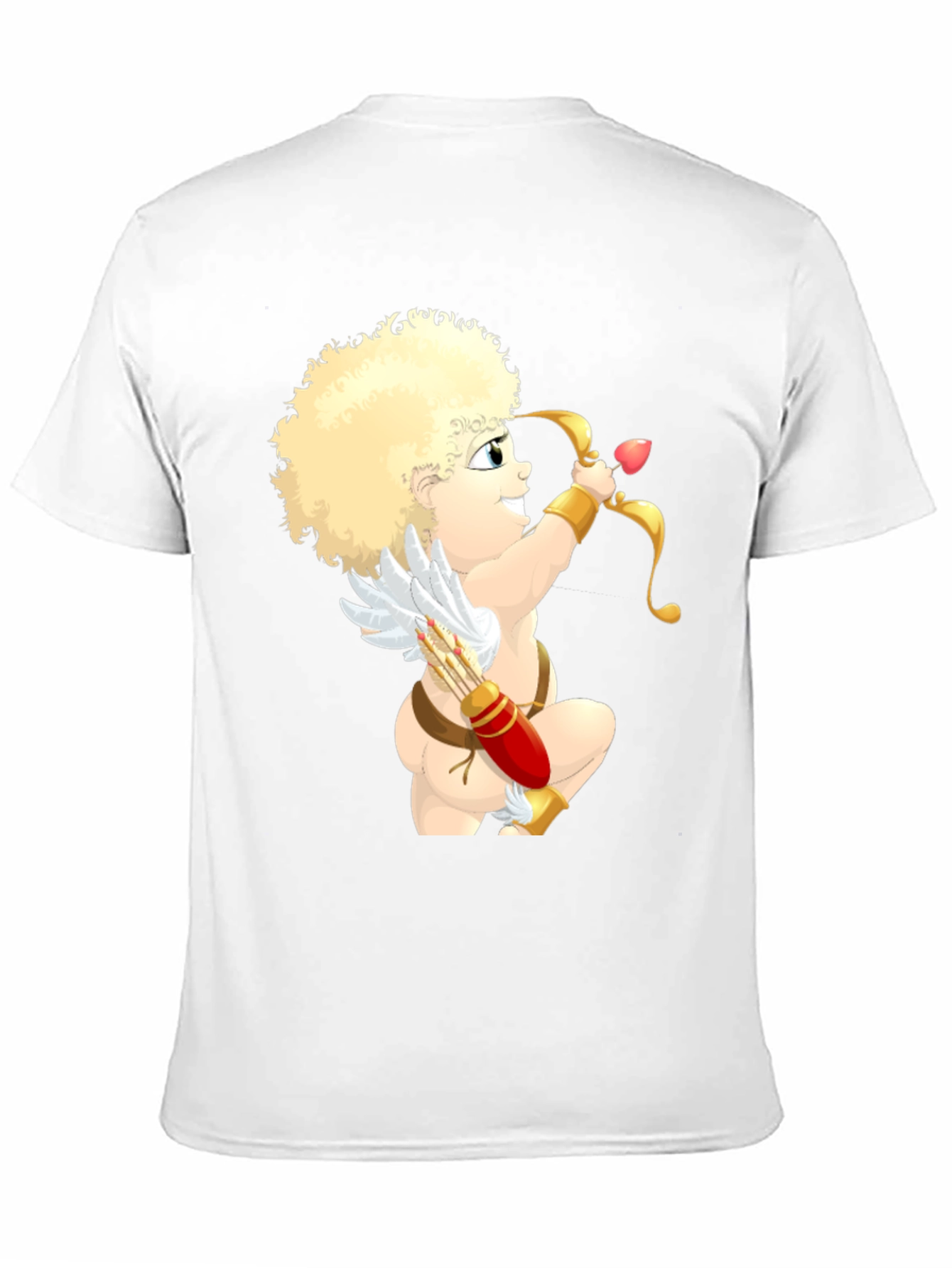 Cupid Graphic T-Shirt - Love Arrow Design