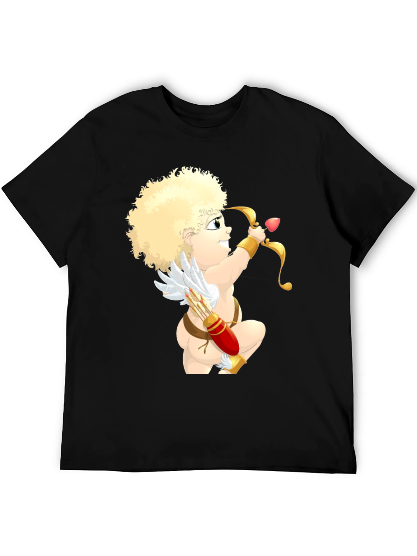 Cupid Graphic T-Shirt - Love Arrow Design